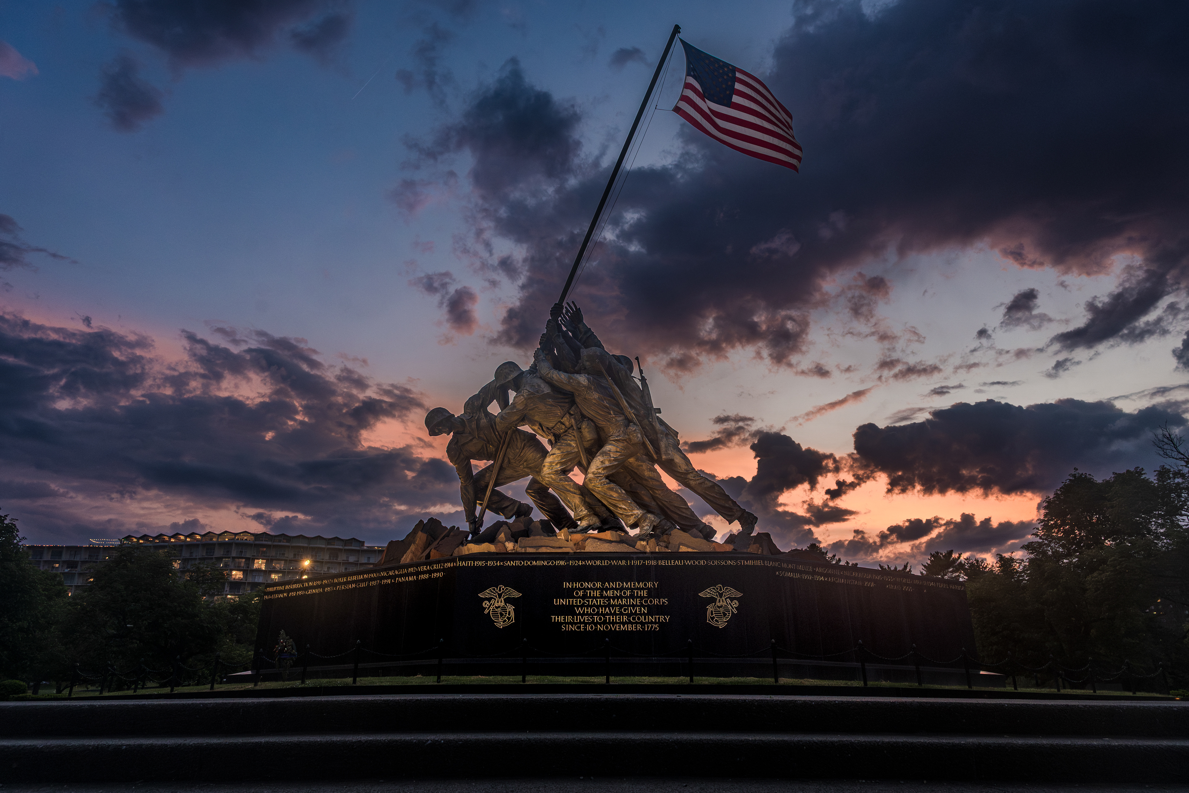 Marine Corps War Memorial, Arlington VA