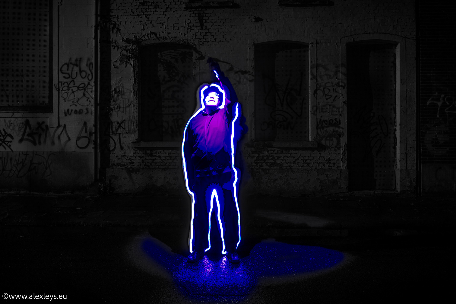 First attempt at lightpainting!
