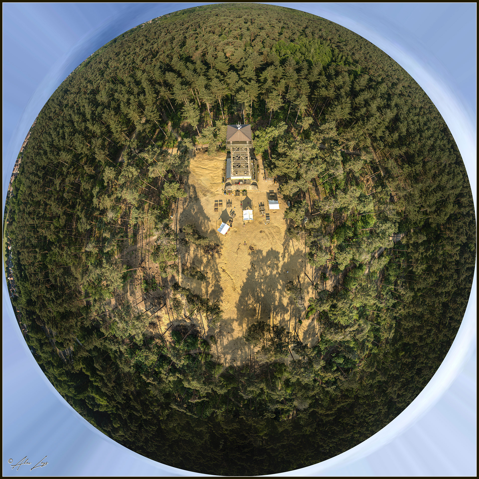 360° view of the Toeristentoren Herentals