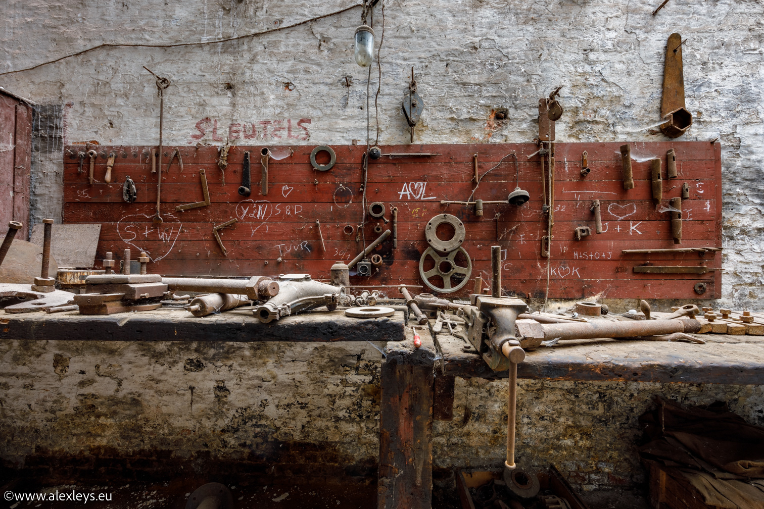 Forge in an bandoned shipyard