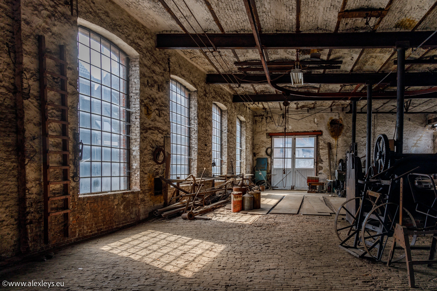 Forge in an bandoned shipyard