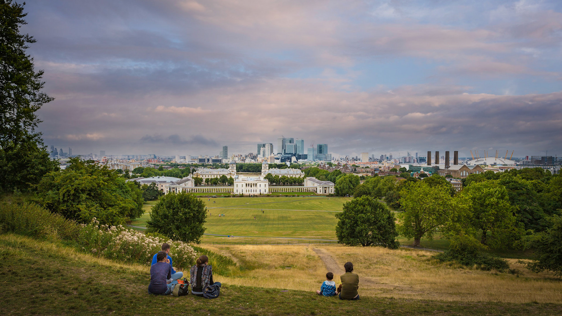 View on London from Greenwich