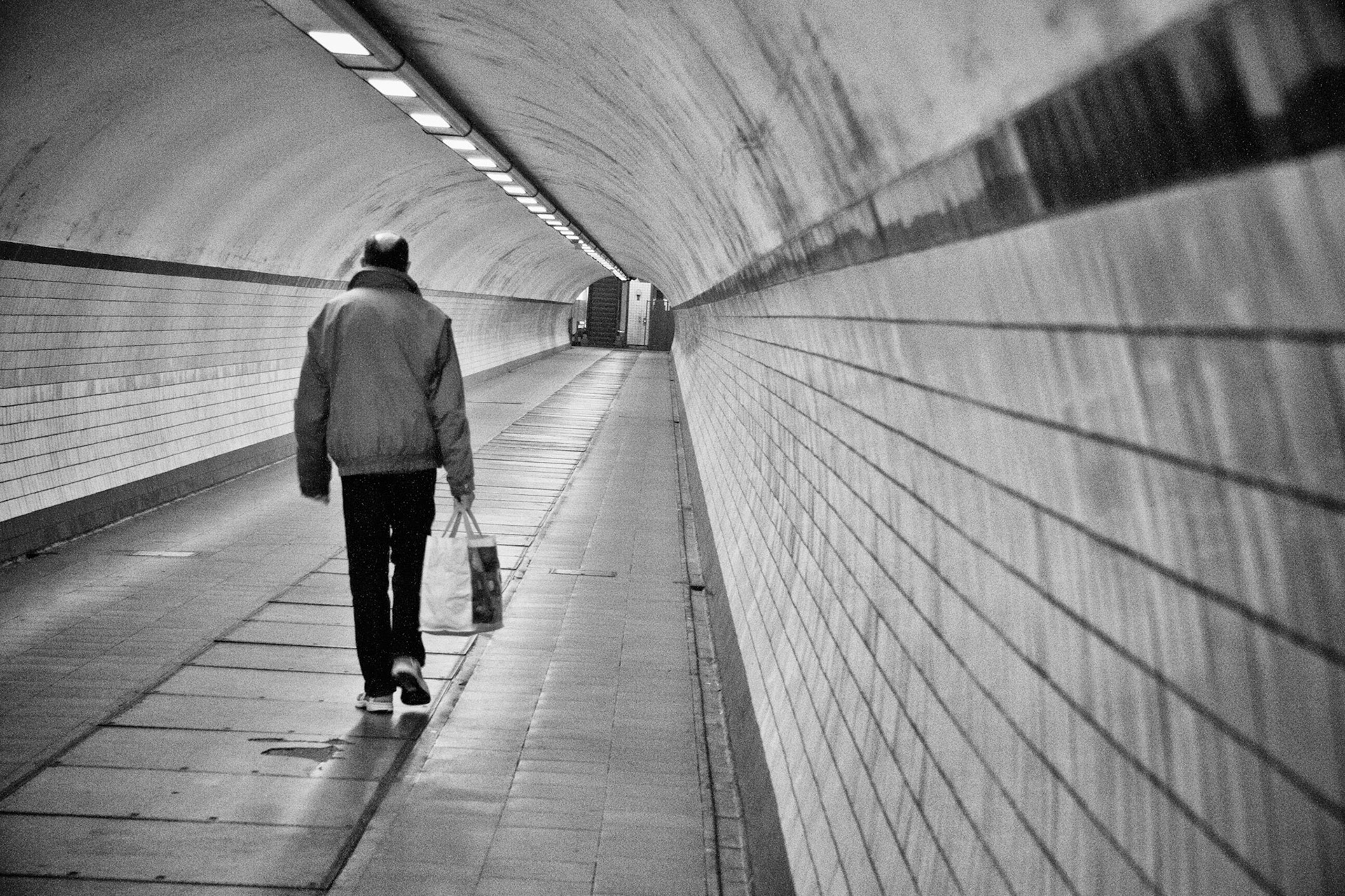 Antwerpen pedestrain tunnel