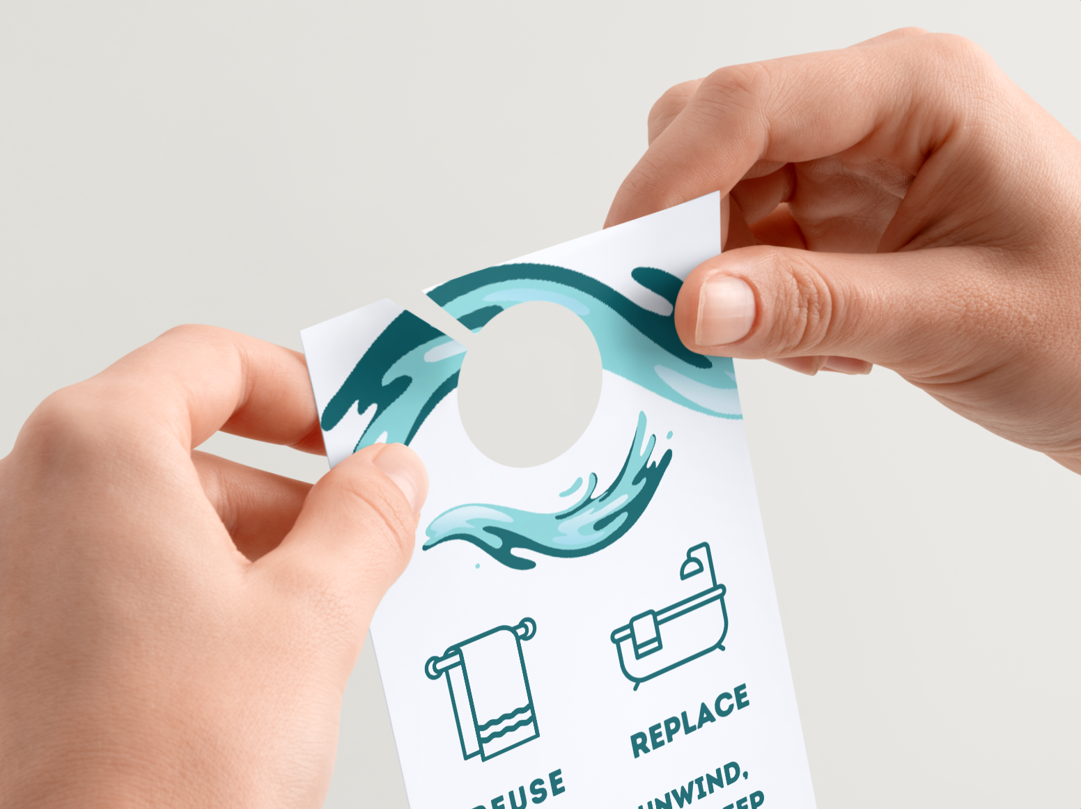 Water themed graphics that are eye catching and fun