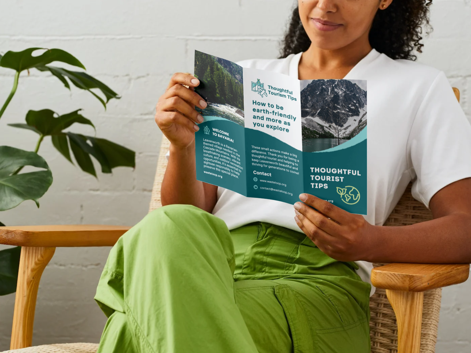 Thoughtful Tourism Tips Brochure | Outside