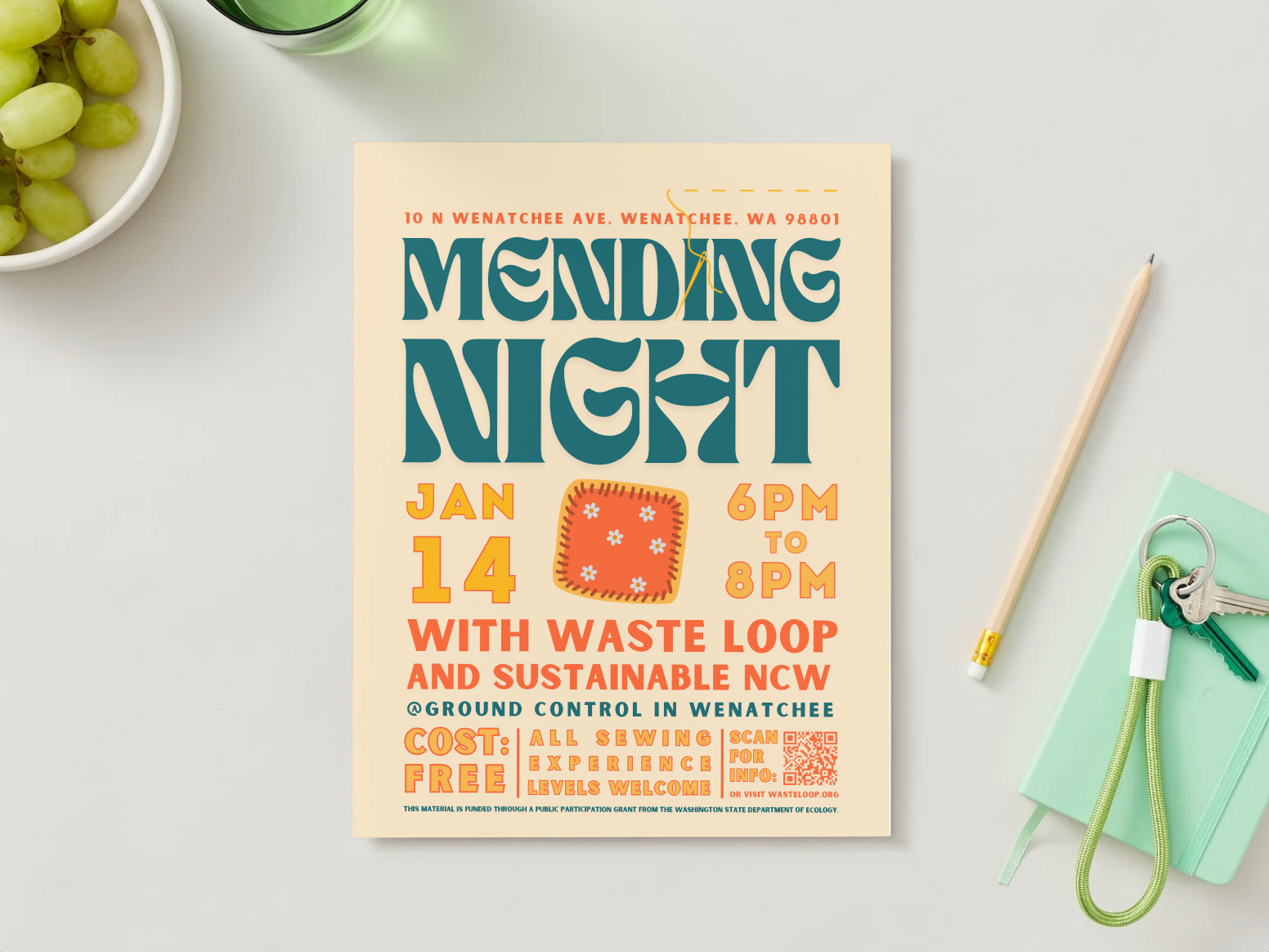 Mending Night Flyer | English