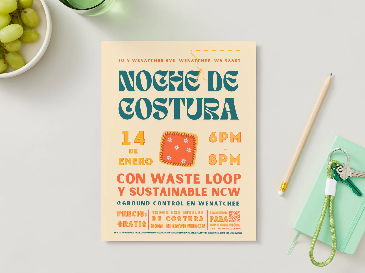 Mending Night Flyer | Spanish