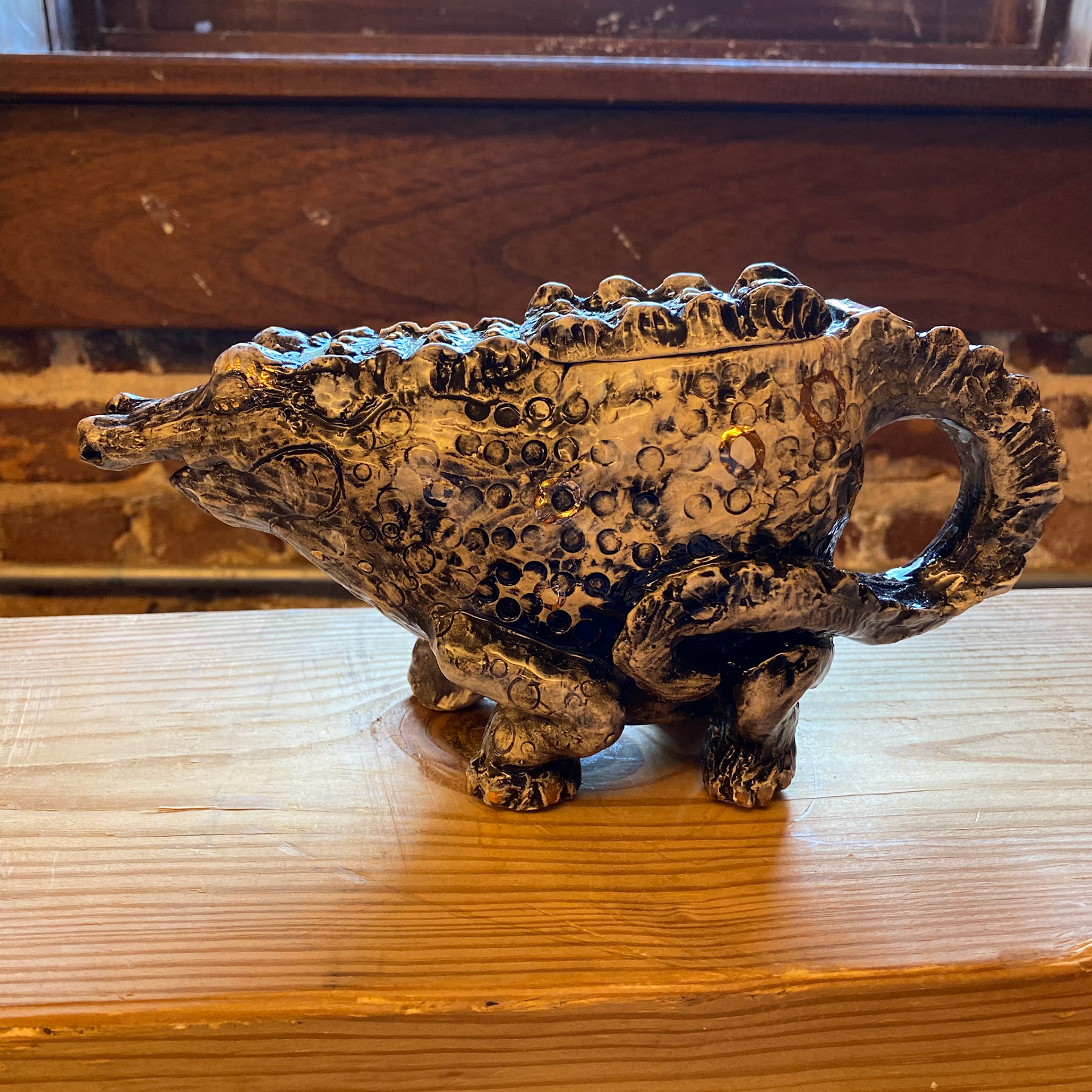 Alligator Teapot - SOLD