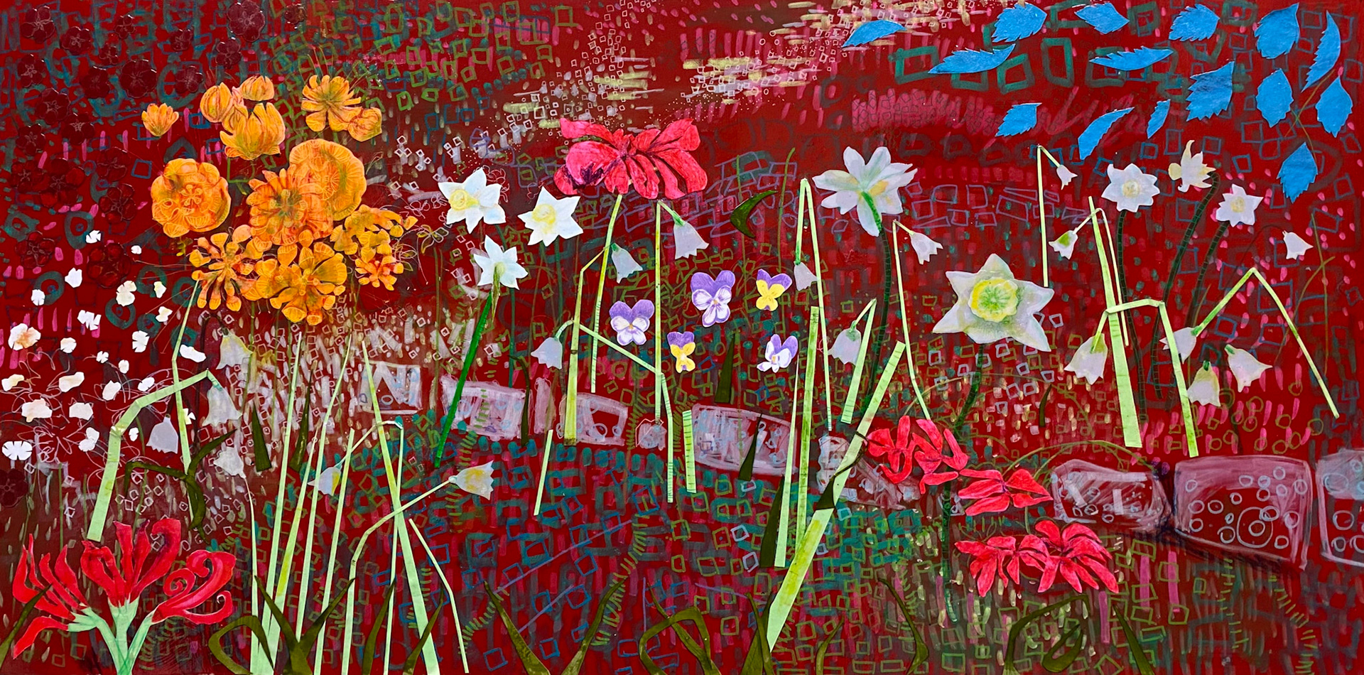 Ladrie's Garden in Red