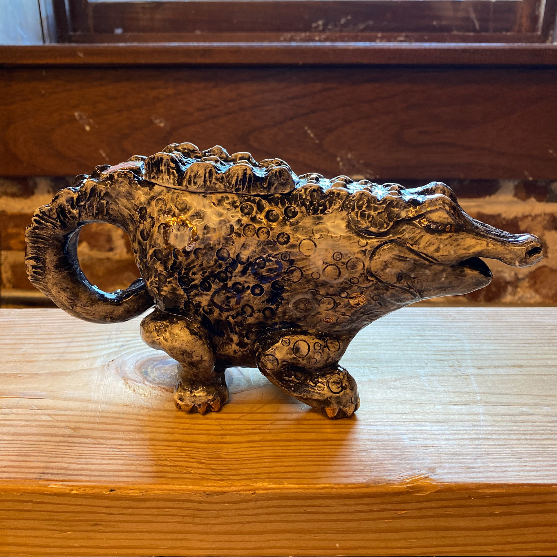 Alligator Teapot - SOLD