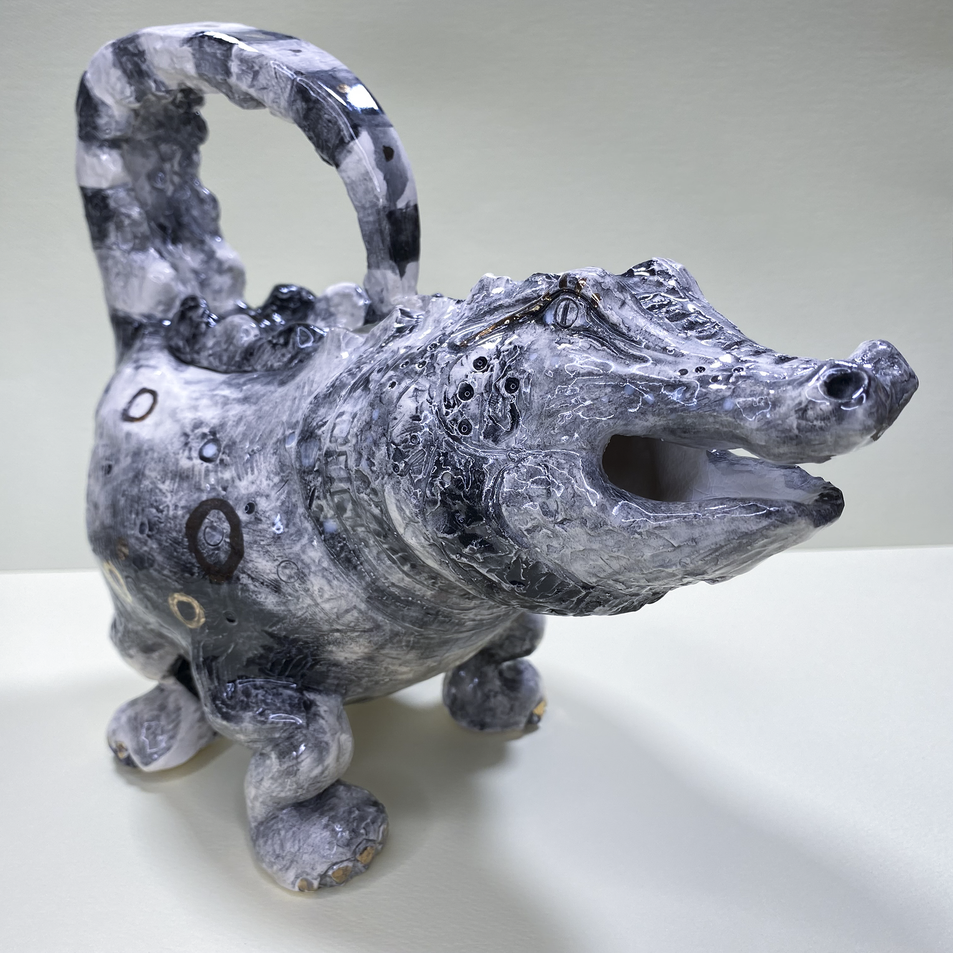 Alligator Teapot 