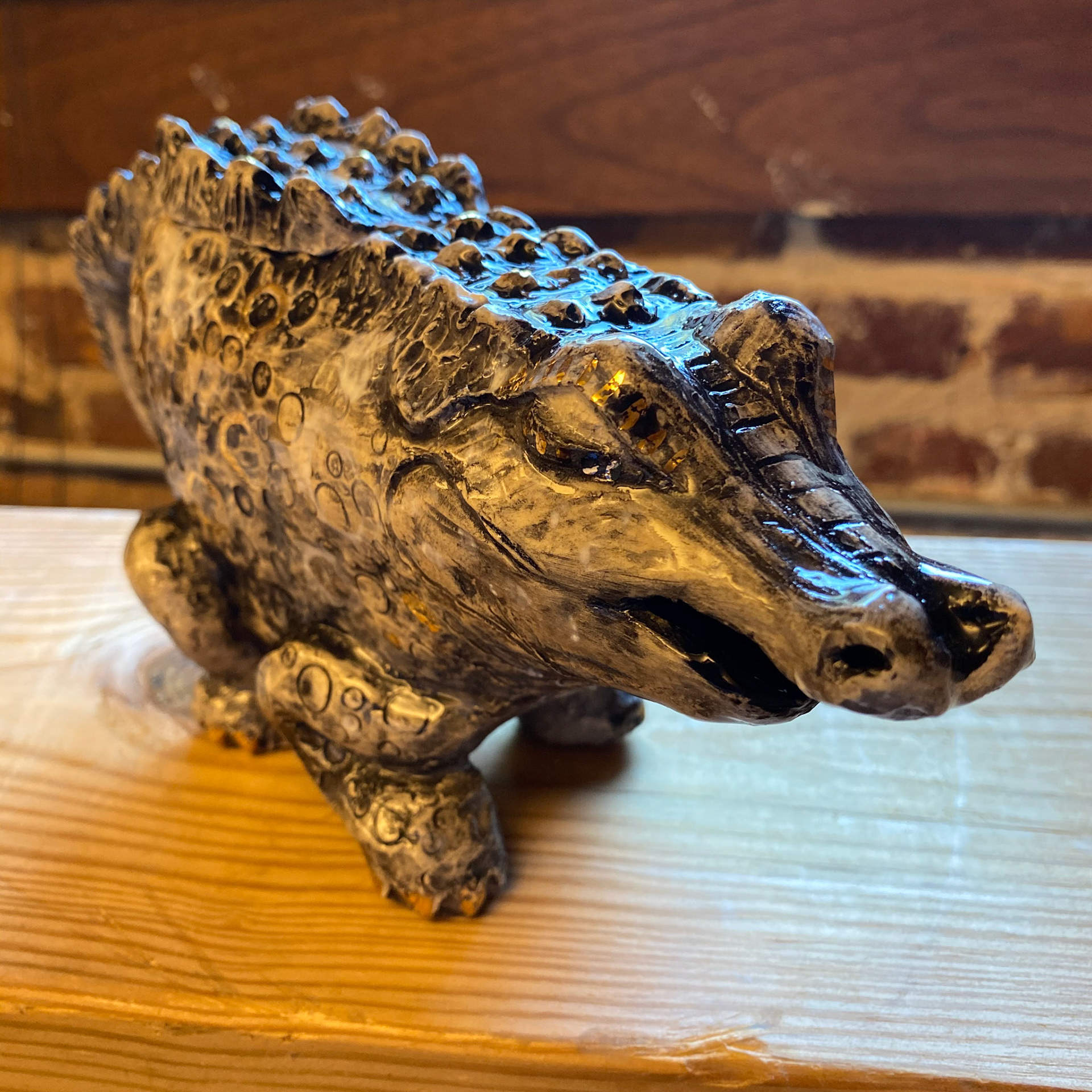 Alligator Teapot - SOLD