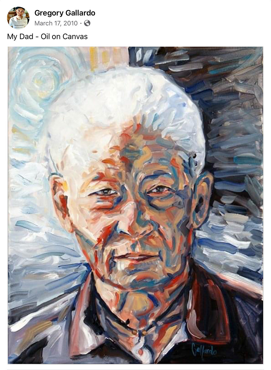 My Dad - by Gregory Gallardo