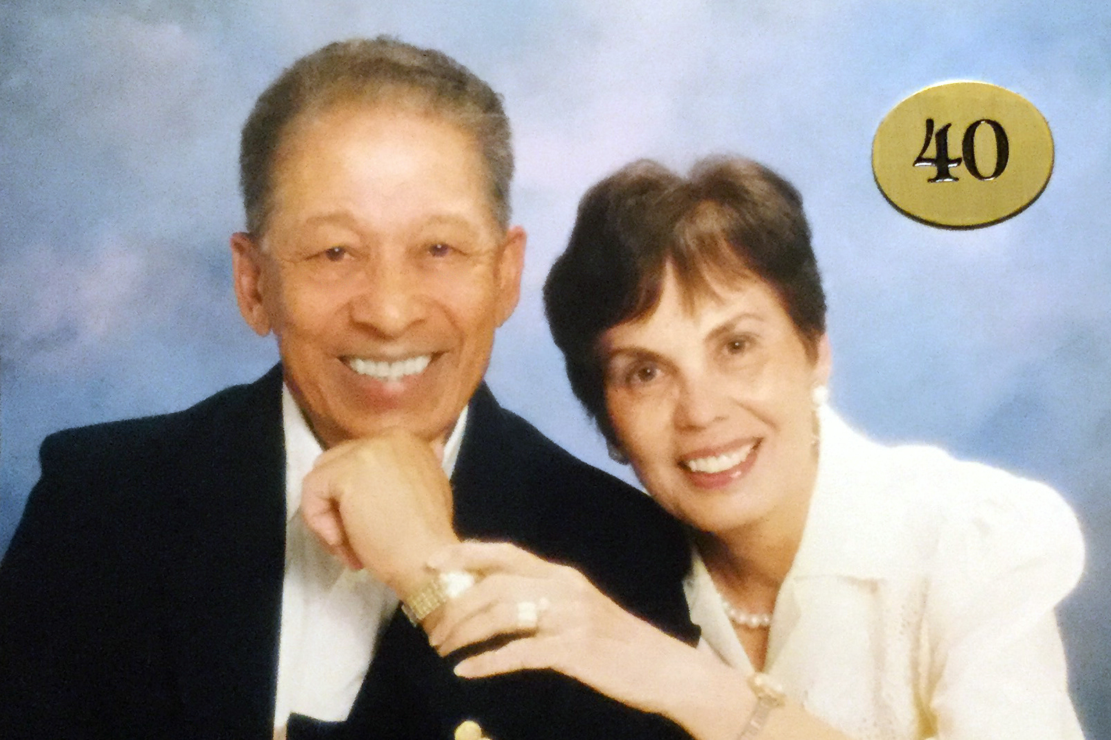 1996, Fred and Nita, 40 years
