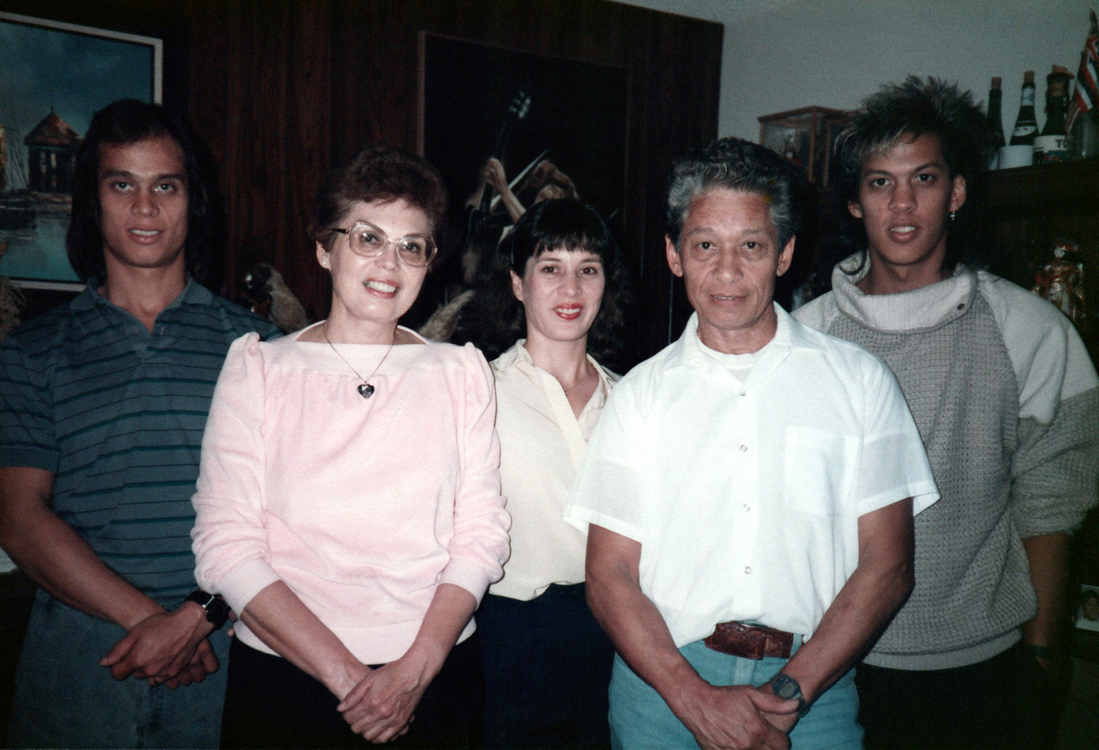 The Family in 1985, Riverside, CA
