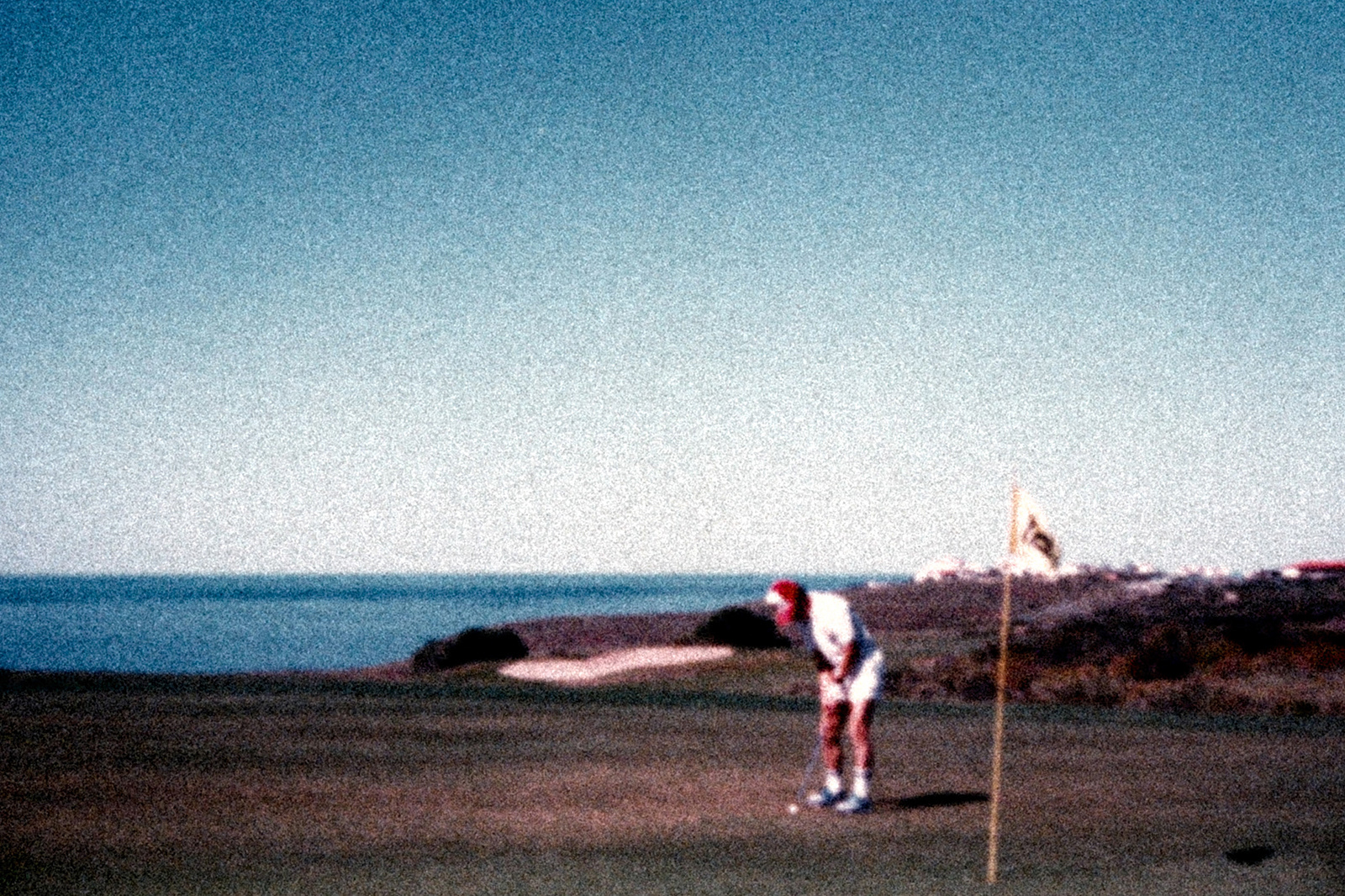 Fred, playing golf at Bajamar, B.C., Mexico, 1988