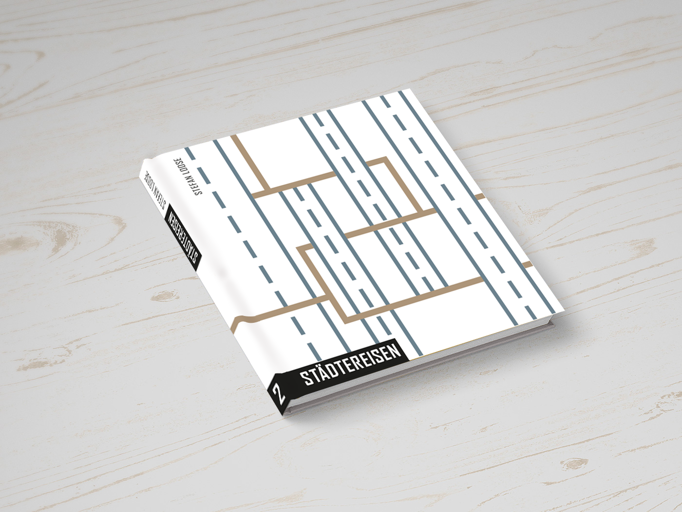 Mock up Buchserie Städtereisen