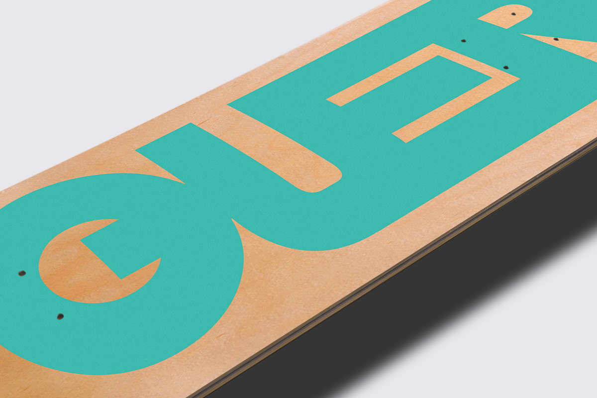Mock Up Skateboarddeck