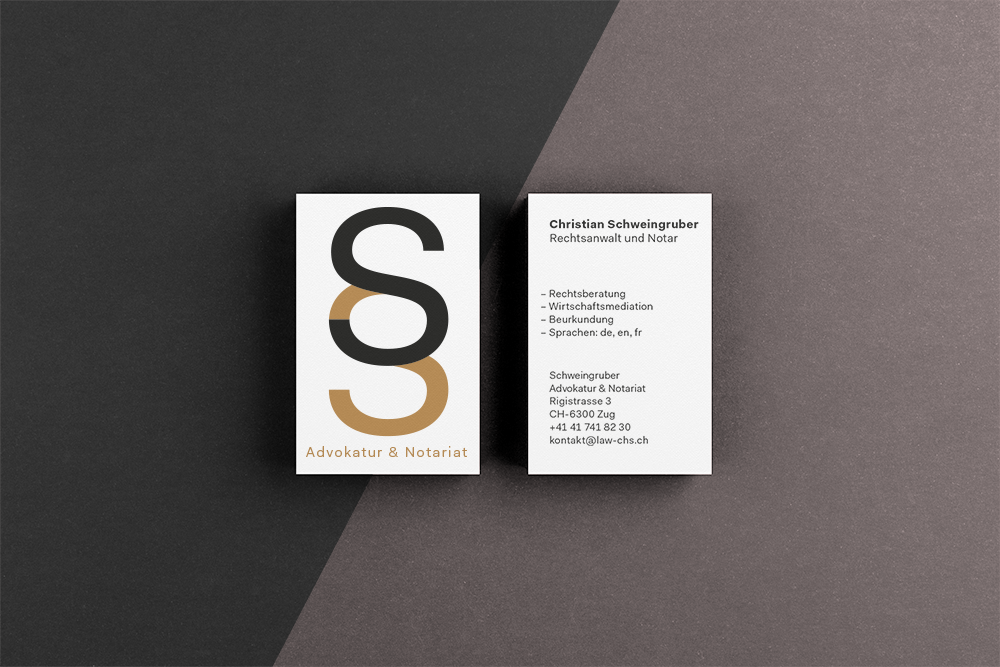 Mock Up Visitenkarte