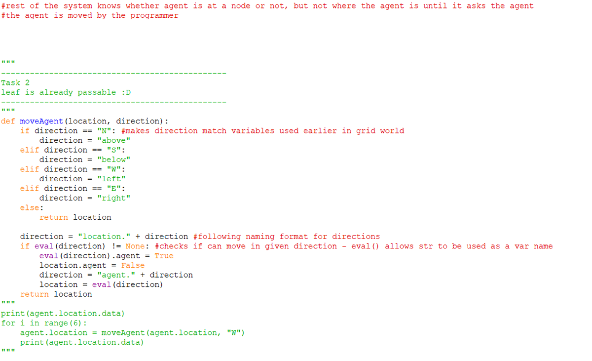 linked list 2d grid world (cont. 3)