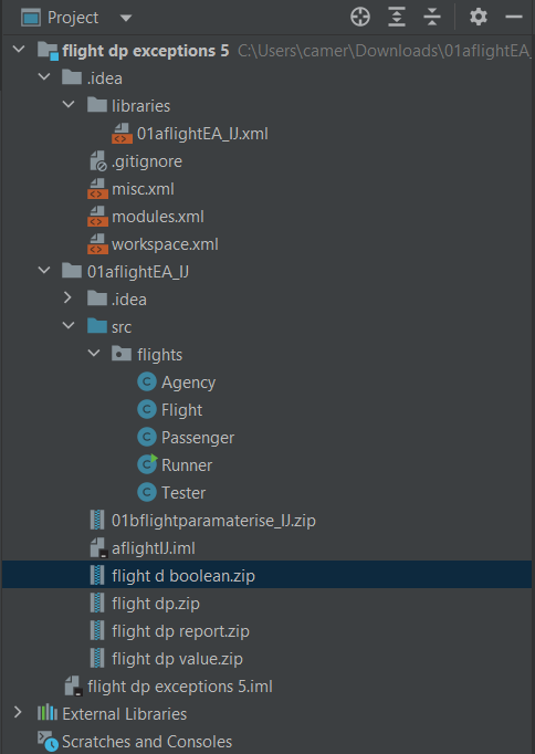 Project heirarchy