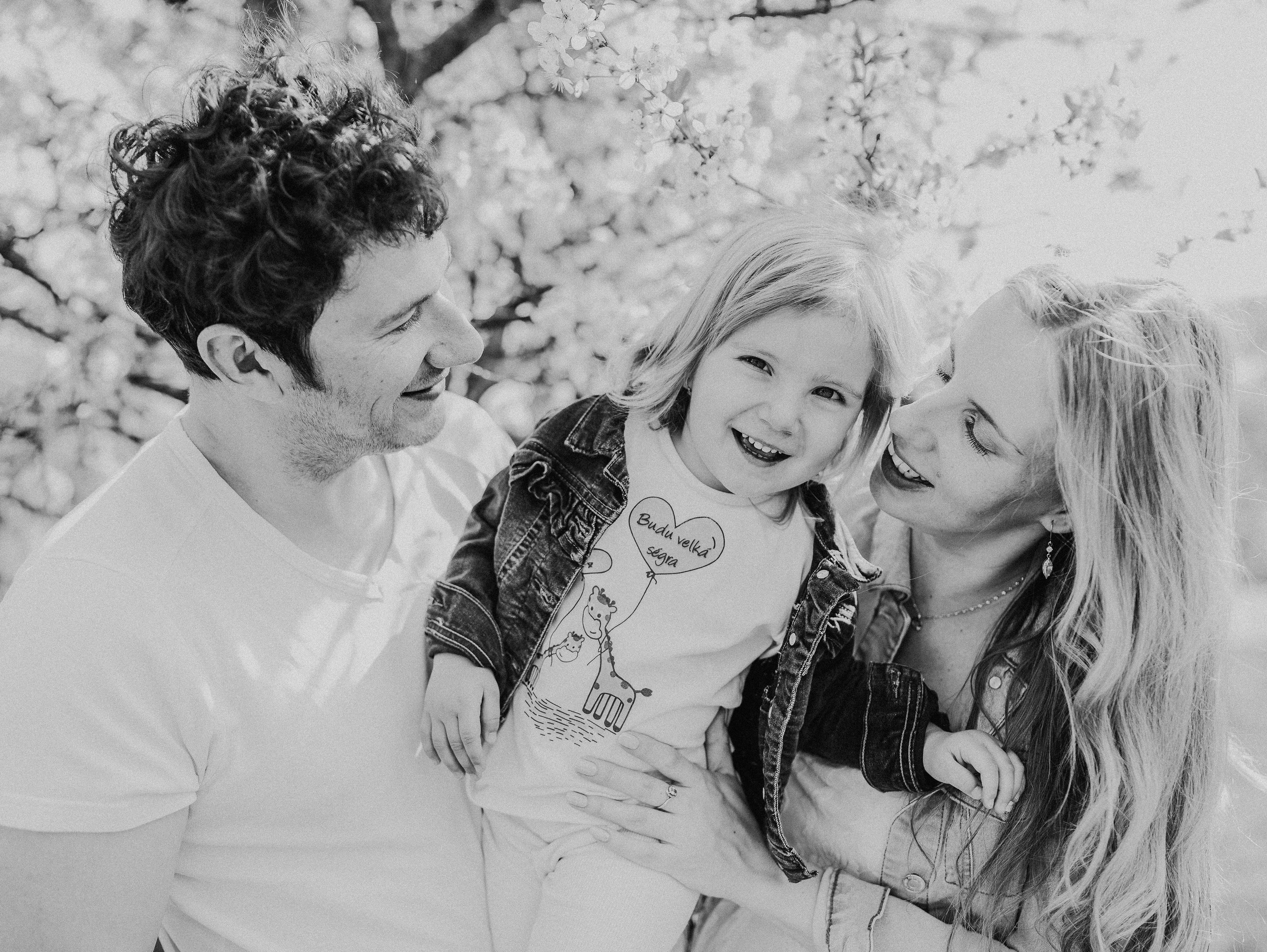 Rodinné focení v Petřínských sadech