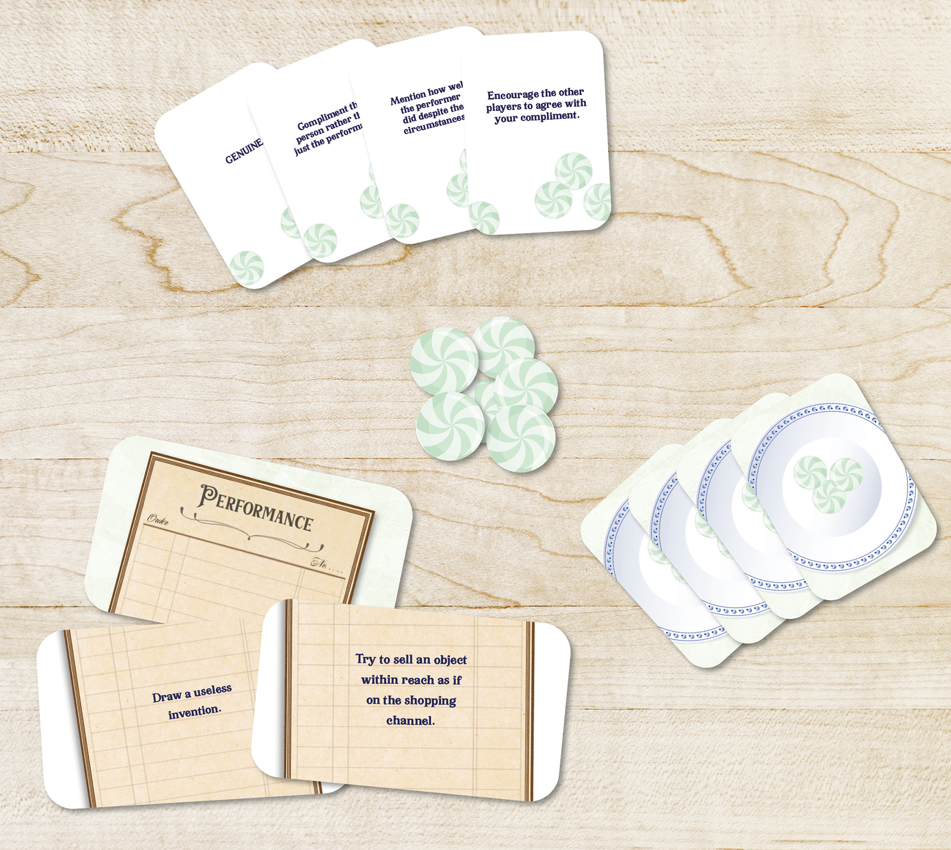 Compimentary - Card Designs