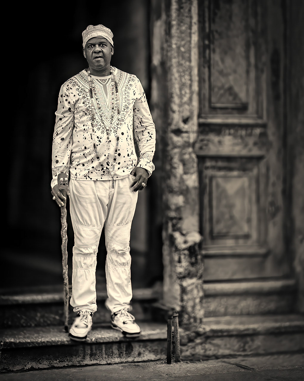 Babalawo Portrait, Havana, Cuba
