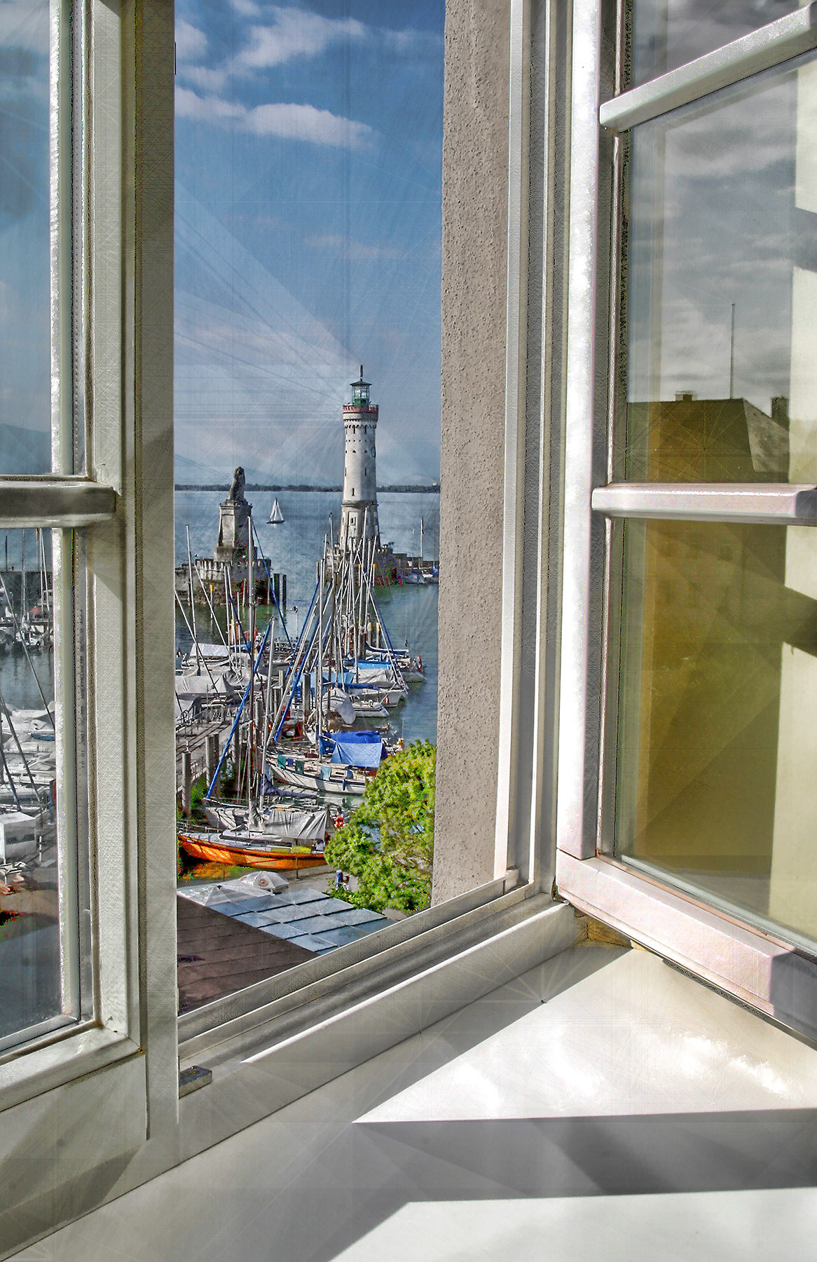 Lindau Harbor View, Bodensee, Germany