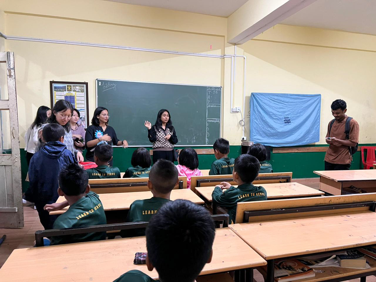Learning Session in the classroom