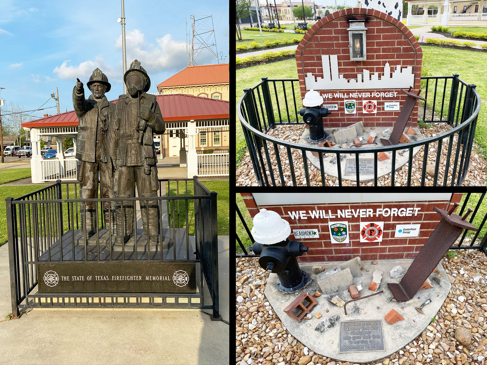 Texas Memorial to fallen firefighters