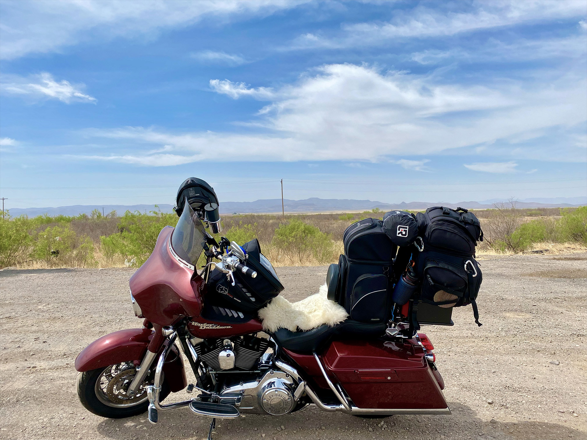 I can see for miles.