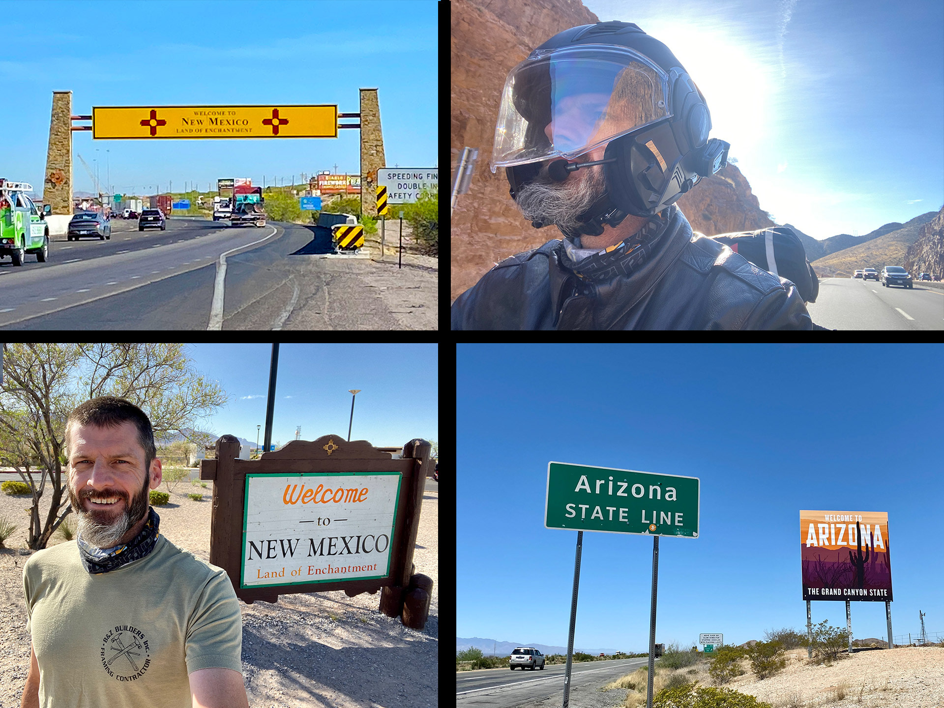 I love passing over the state lines