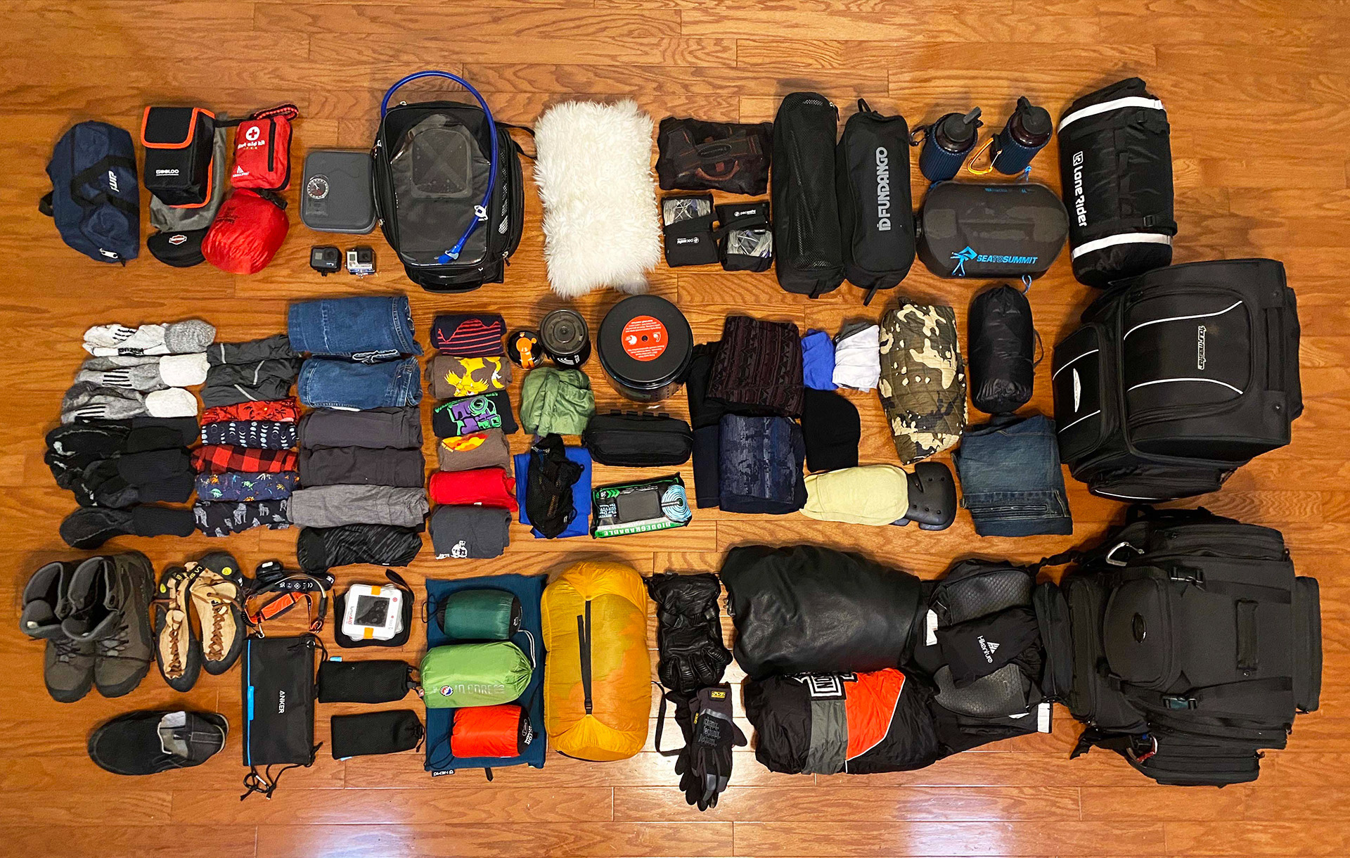 ALL of my gear together!