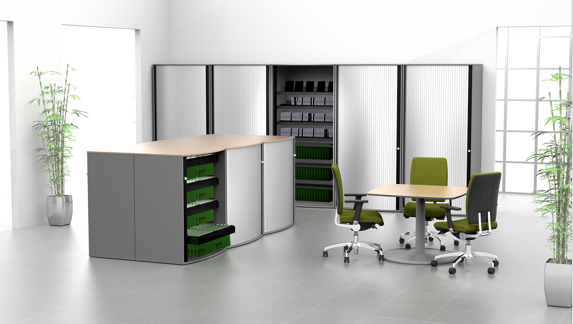 Office furniture - 3D product visualisation