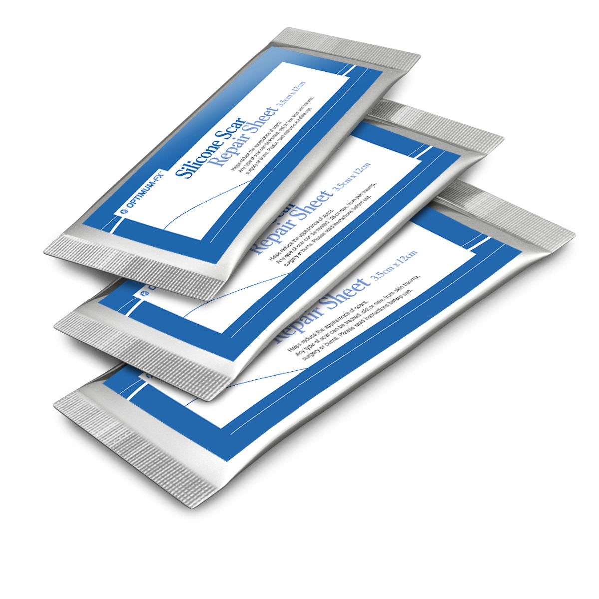 Scar repair sheets - 3D product visualisation