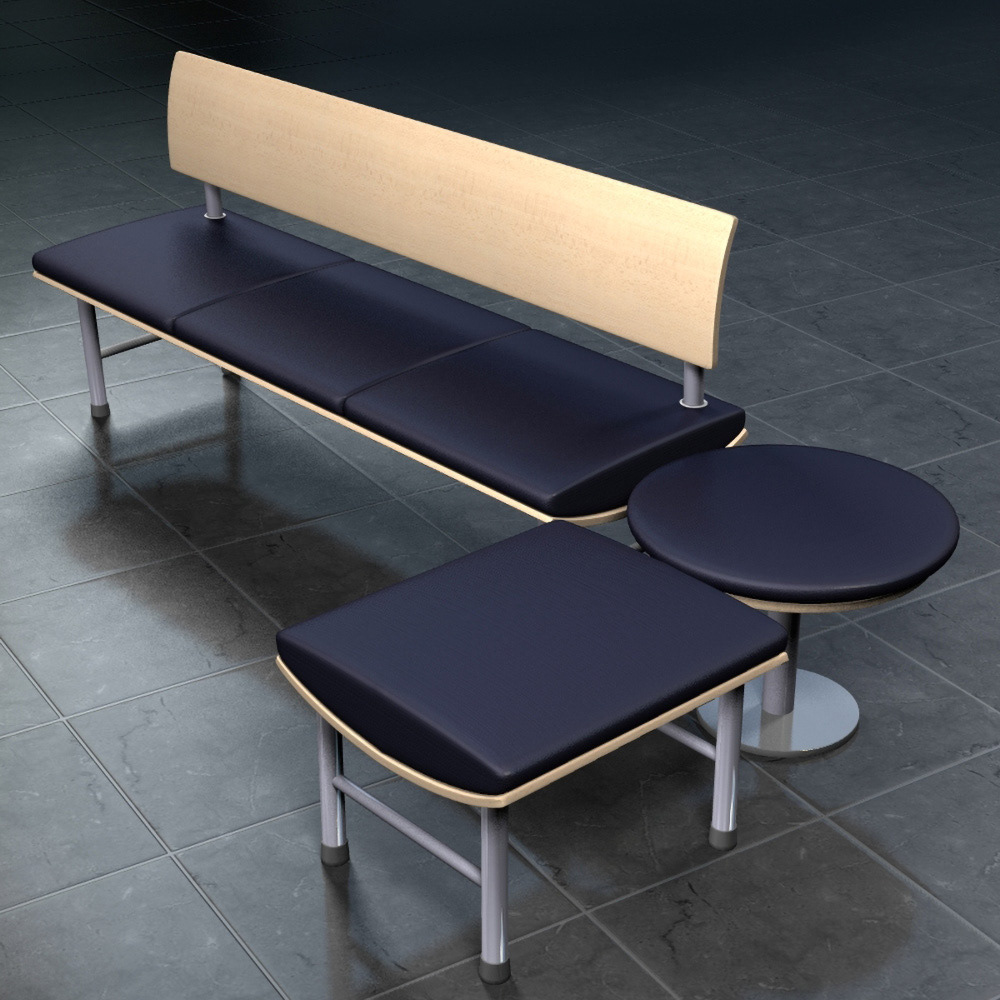 Office seating - 3D product visualisation
