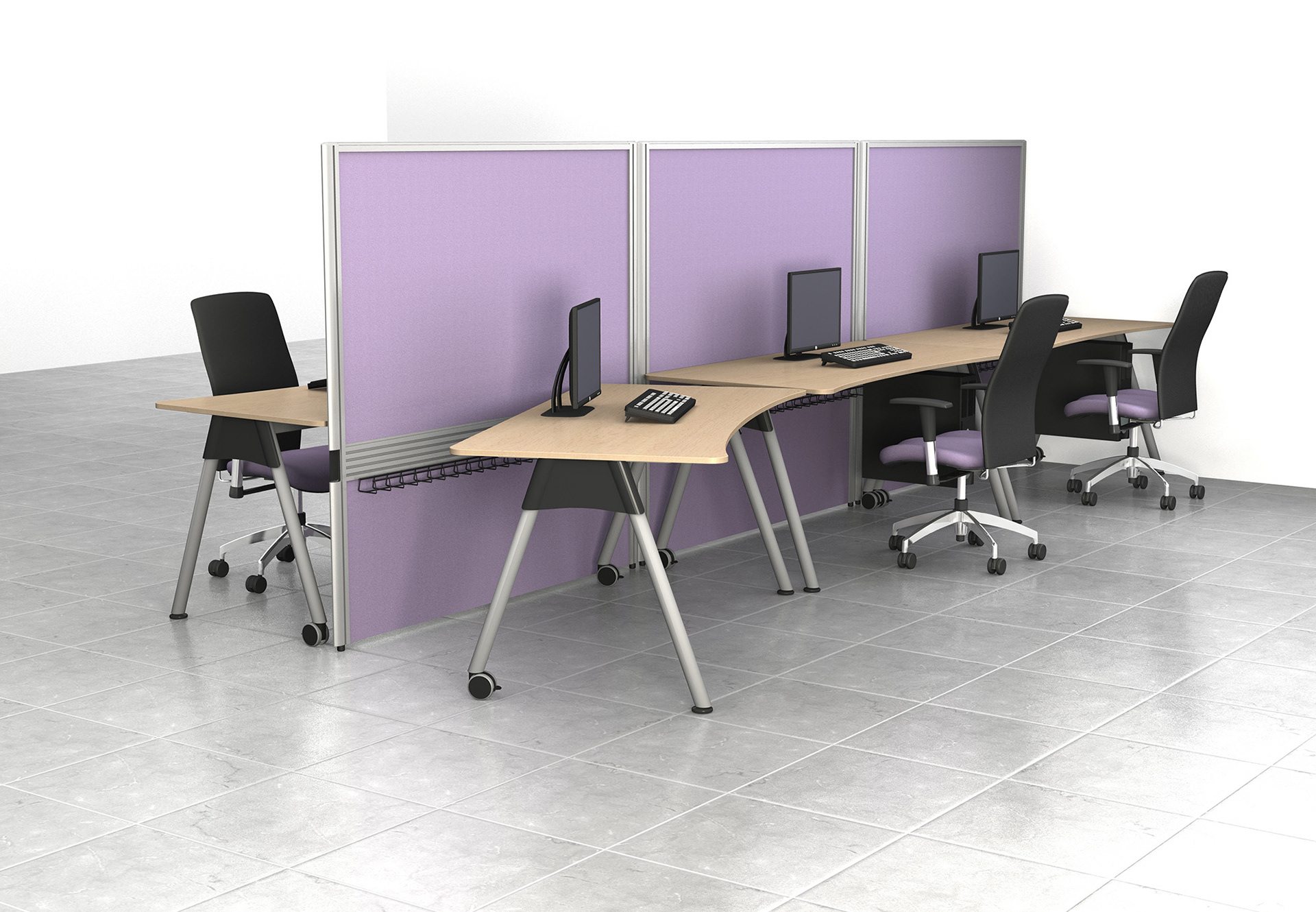 Office furniture - 3D product visualisation