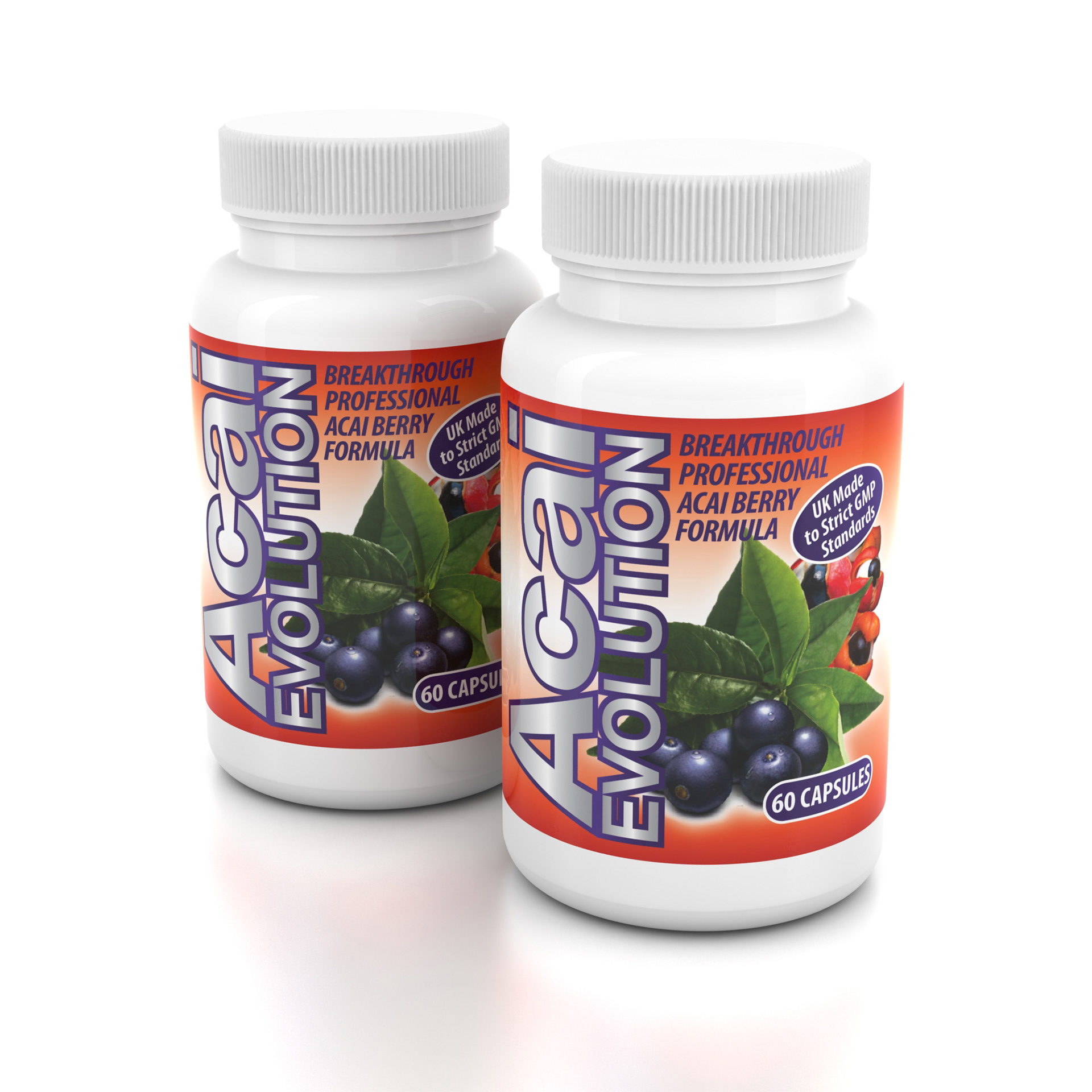 Health supplement - 3D product visualisation