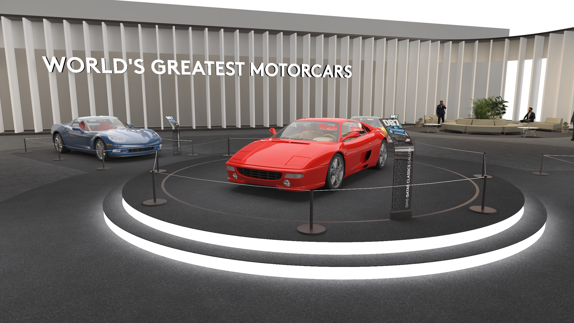 Rendered visual - Hero vehicle display