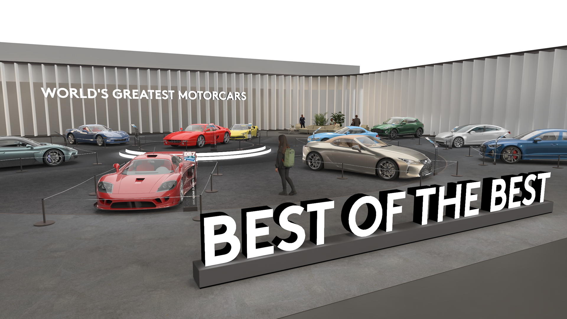 Rendered visual - Vehicle display
