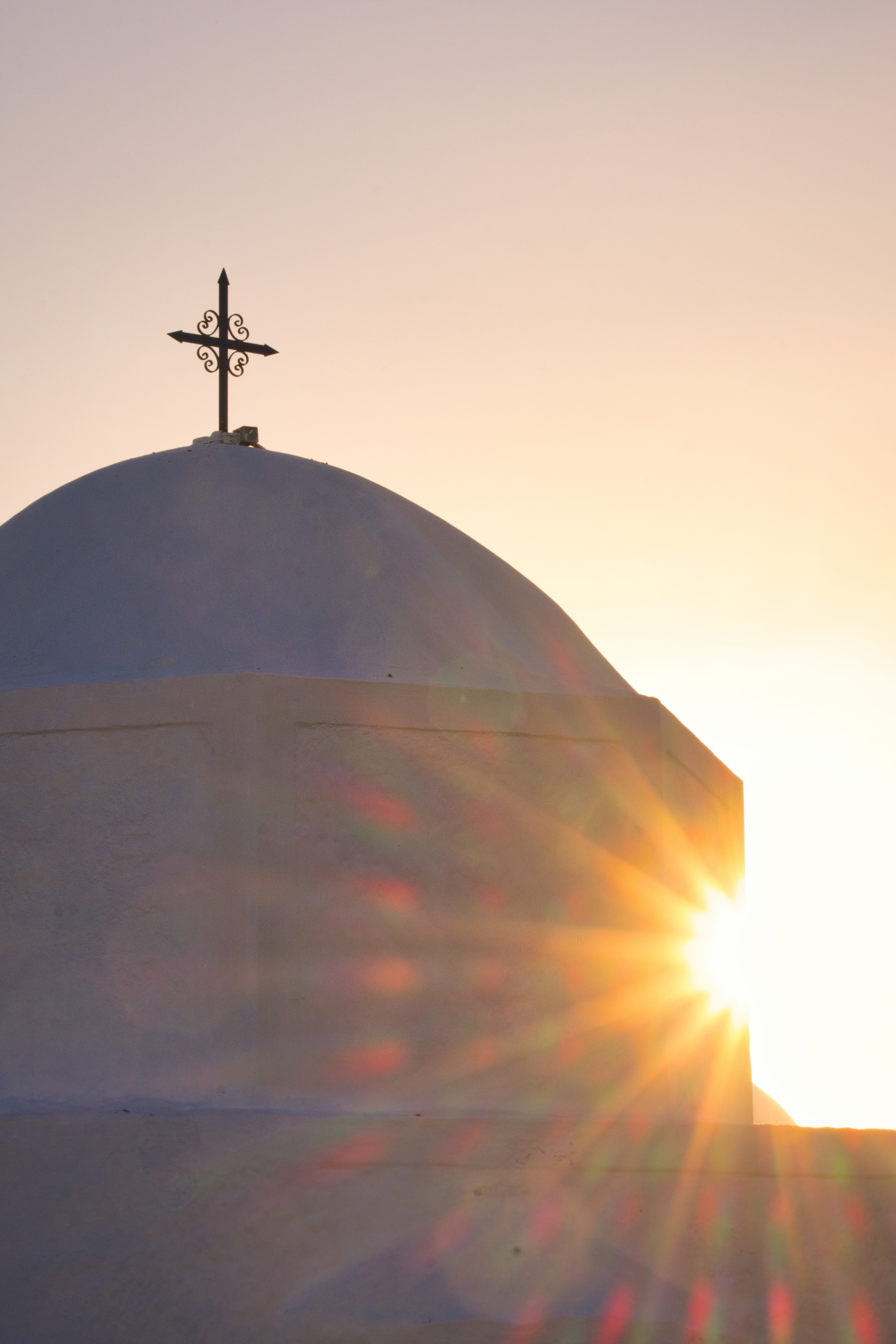 Chapel of Saint Nicholas, Aegina island Port, Greece