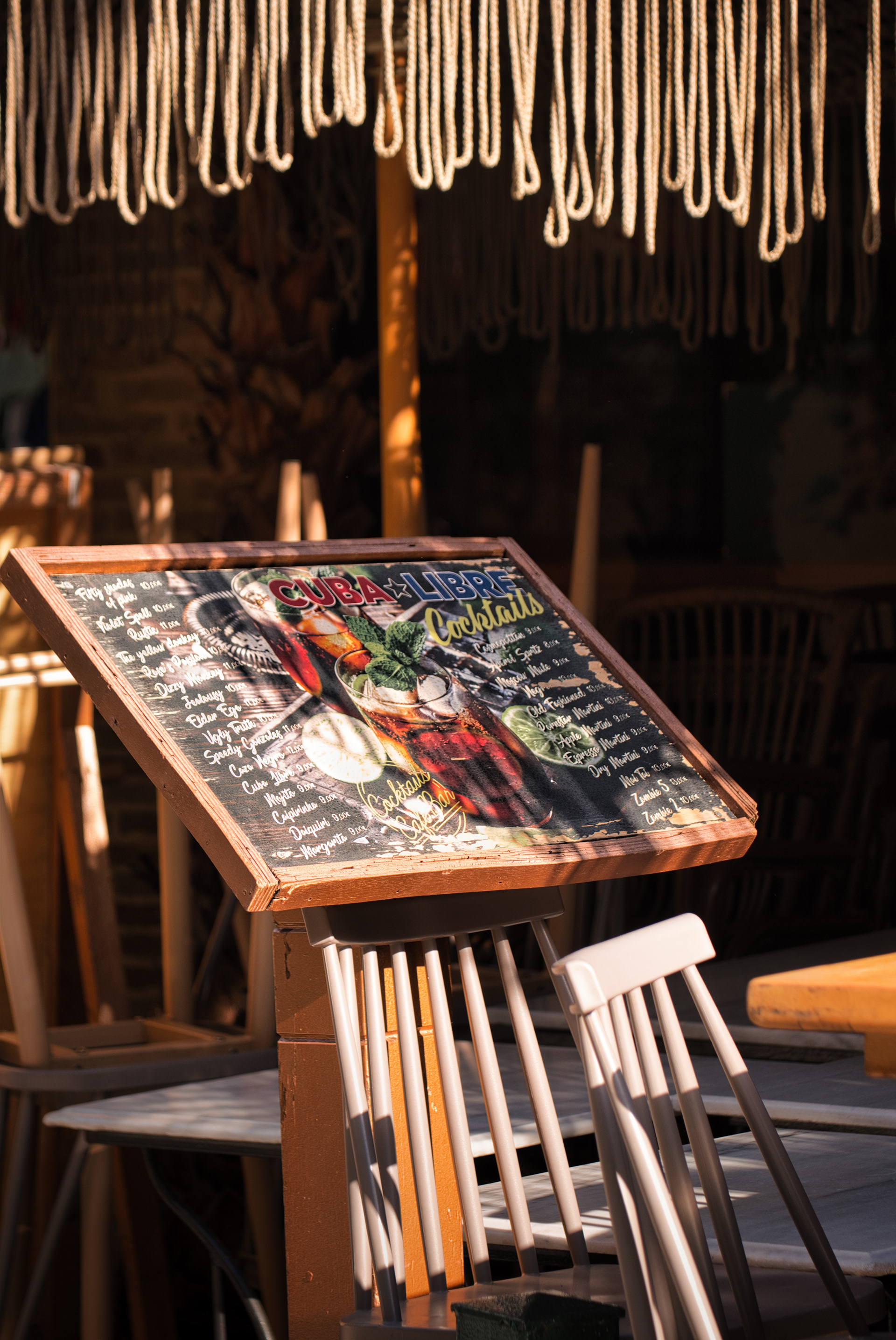 Cuba Libre bar, Psyrri district, Athens, Greece