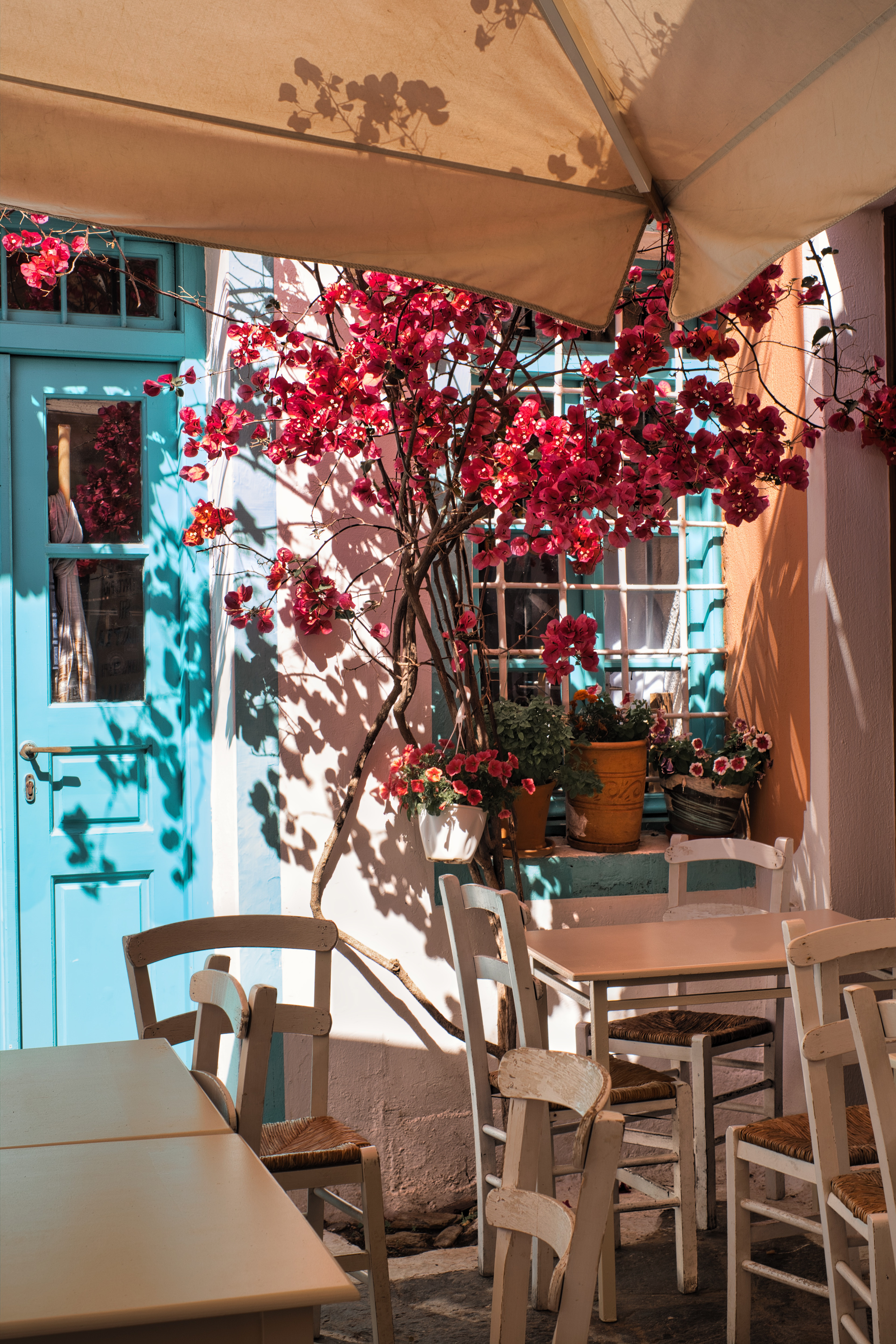 Piátsa restaurant, Kea island, Greece