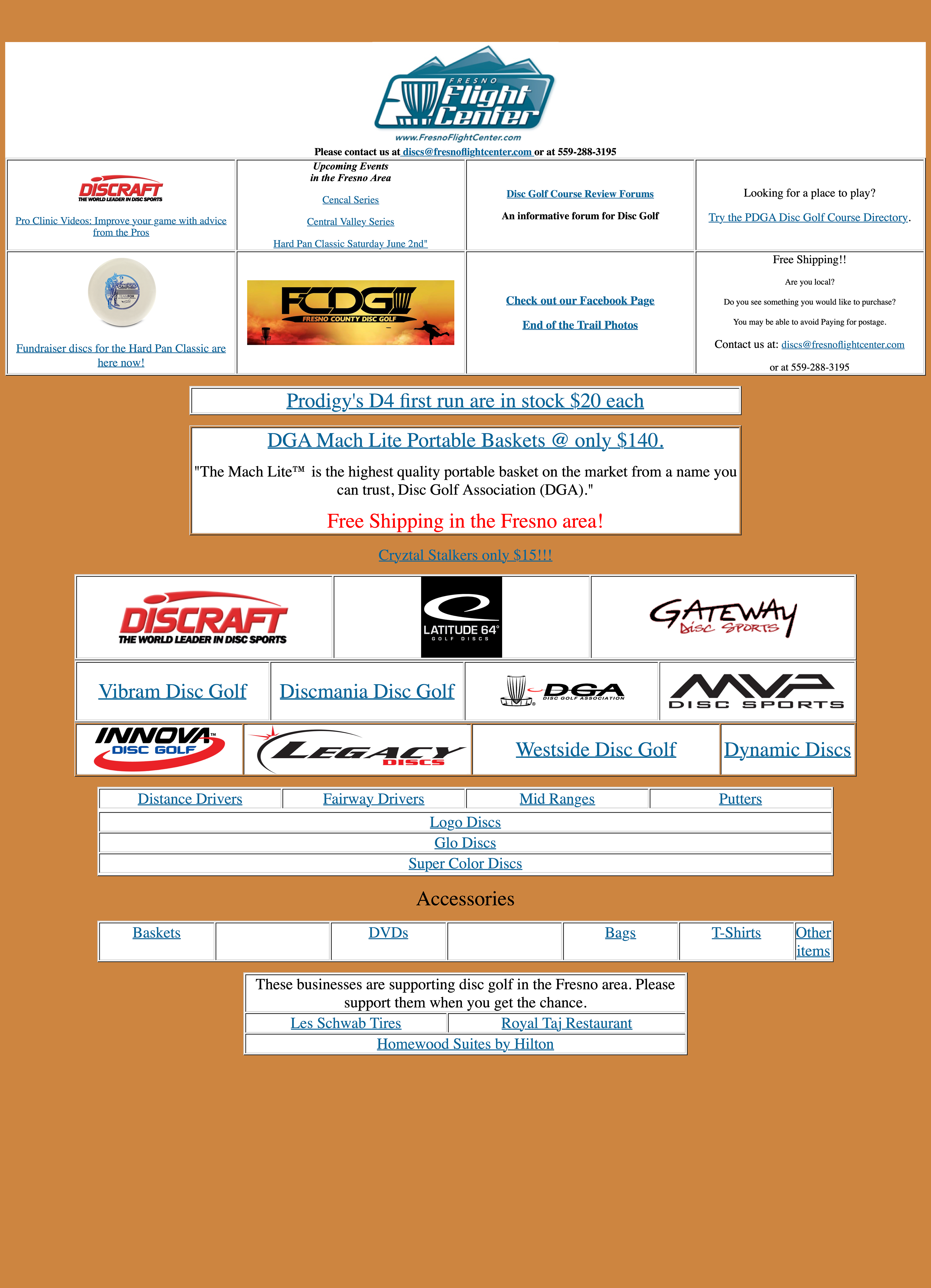 Previous Website Homepage