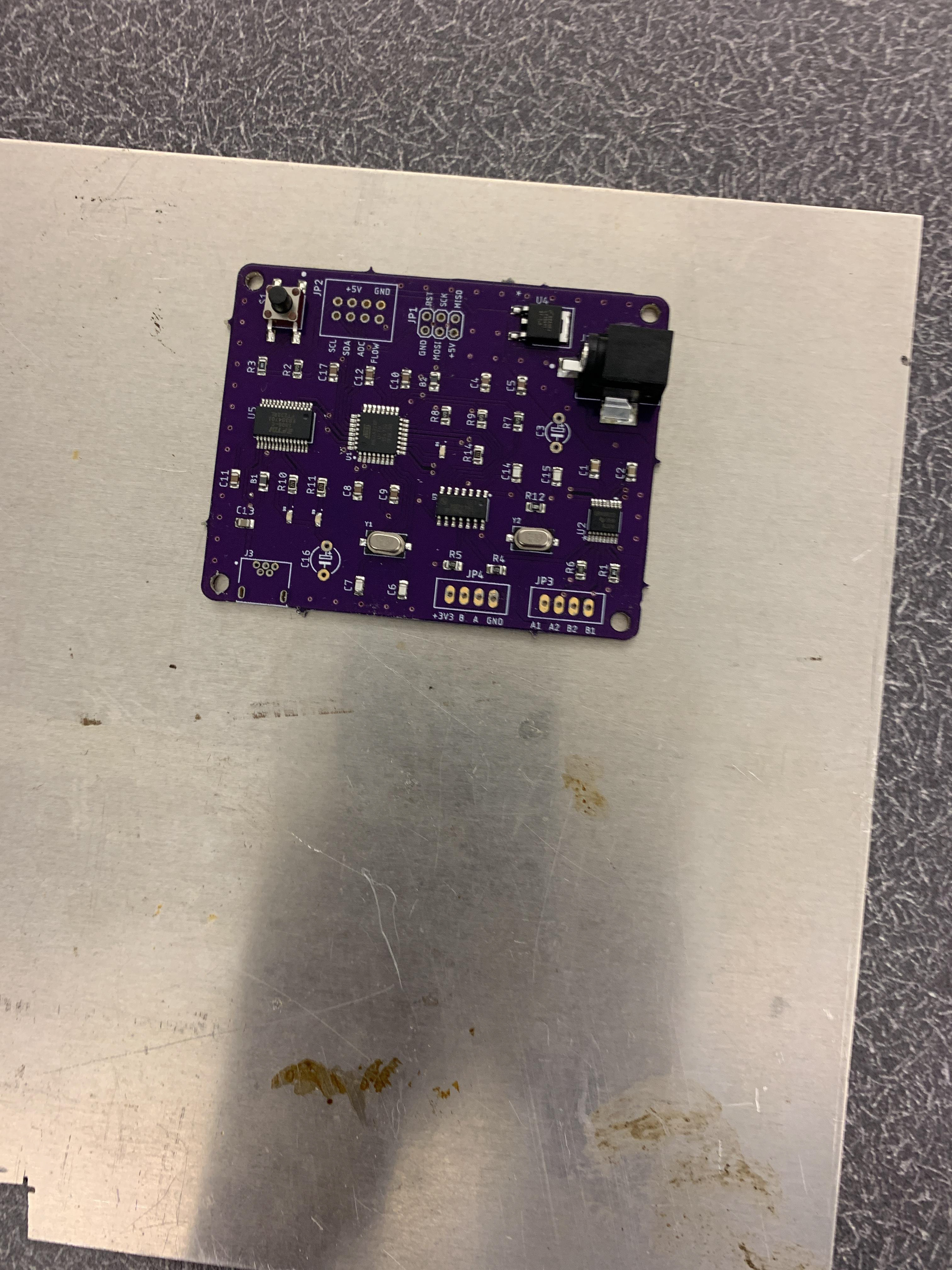 Finished Custom Printed Circuit Board