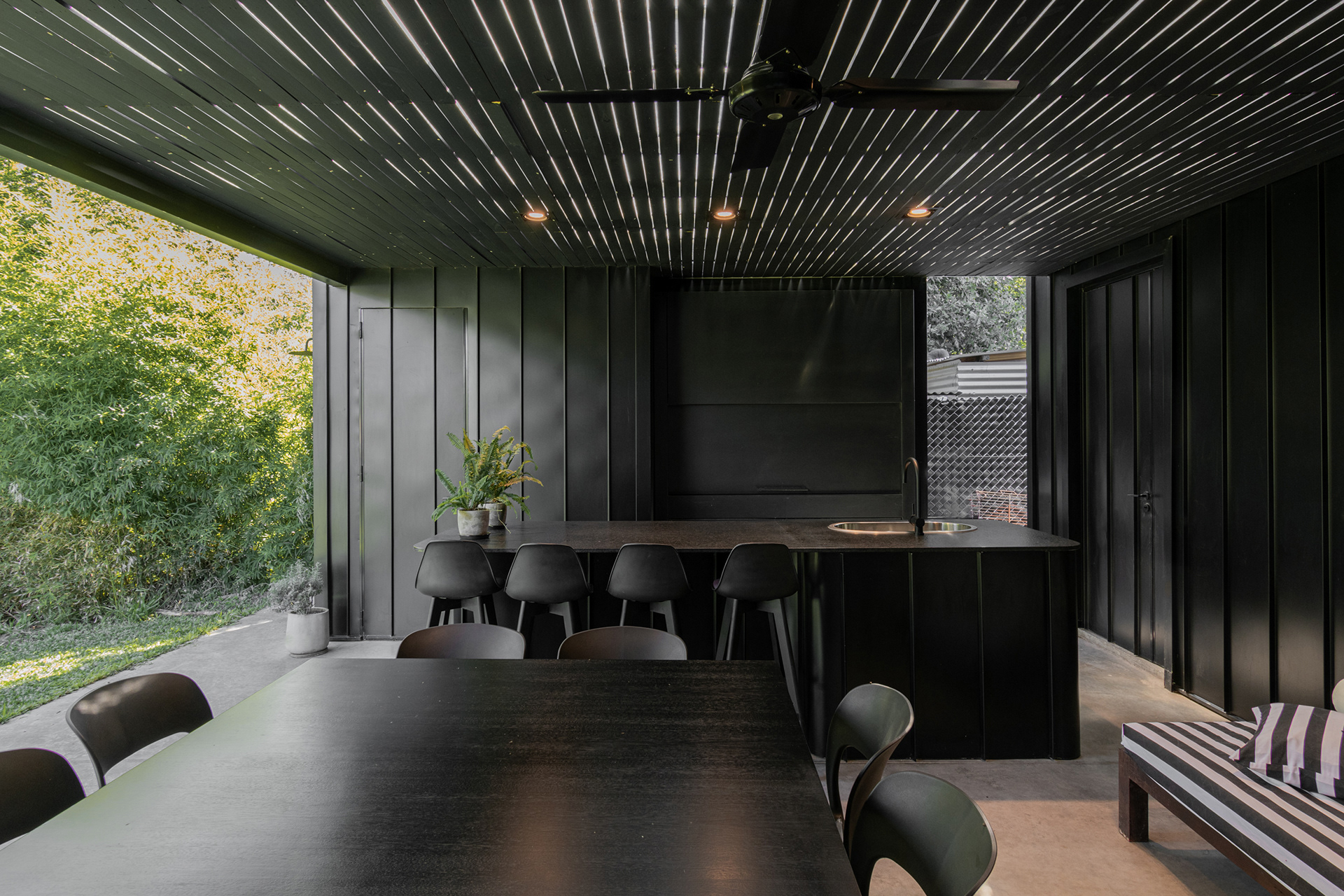 Proyecto y ejecución en seco - Estudio Actis, Arq. Ornella Colombi, Zinco - Funes, Marzo 2024