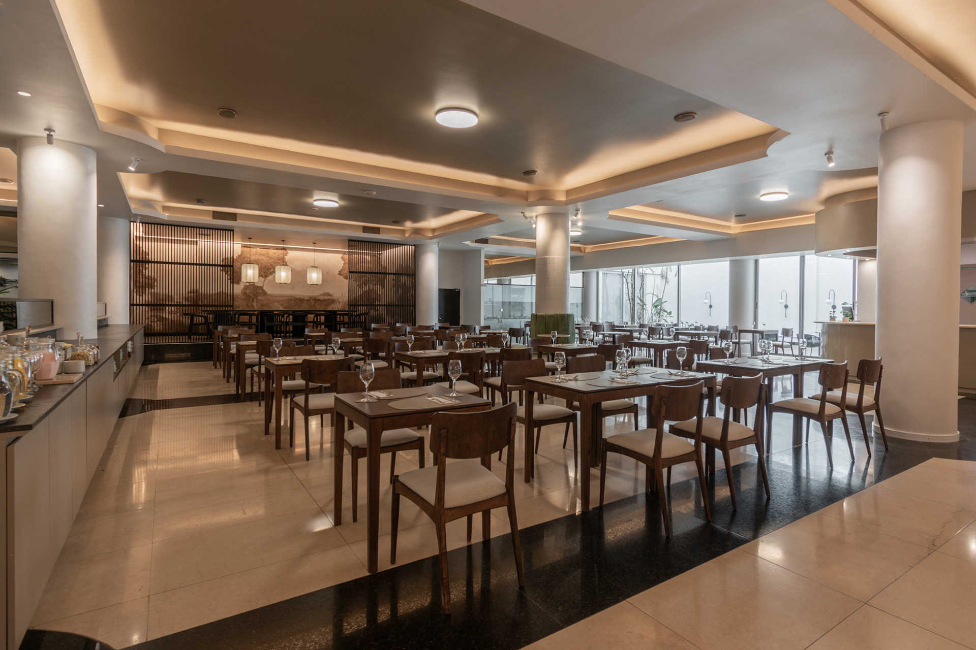 Comedor Plaza Real - Proyecto Casa Doya - Rosario, Mayo 2024