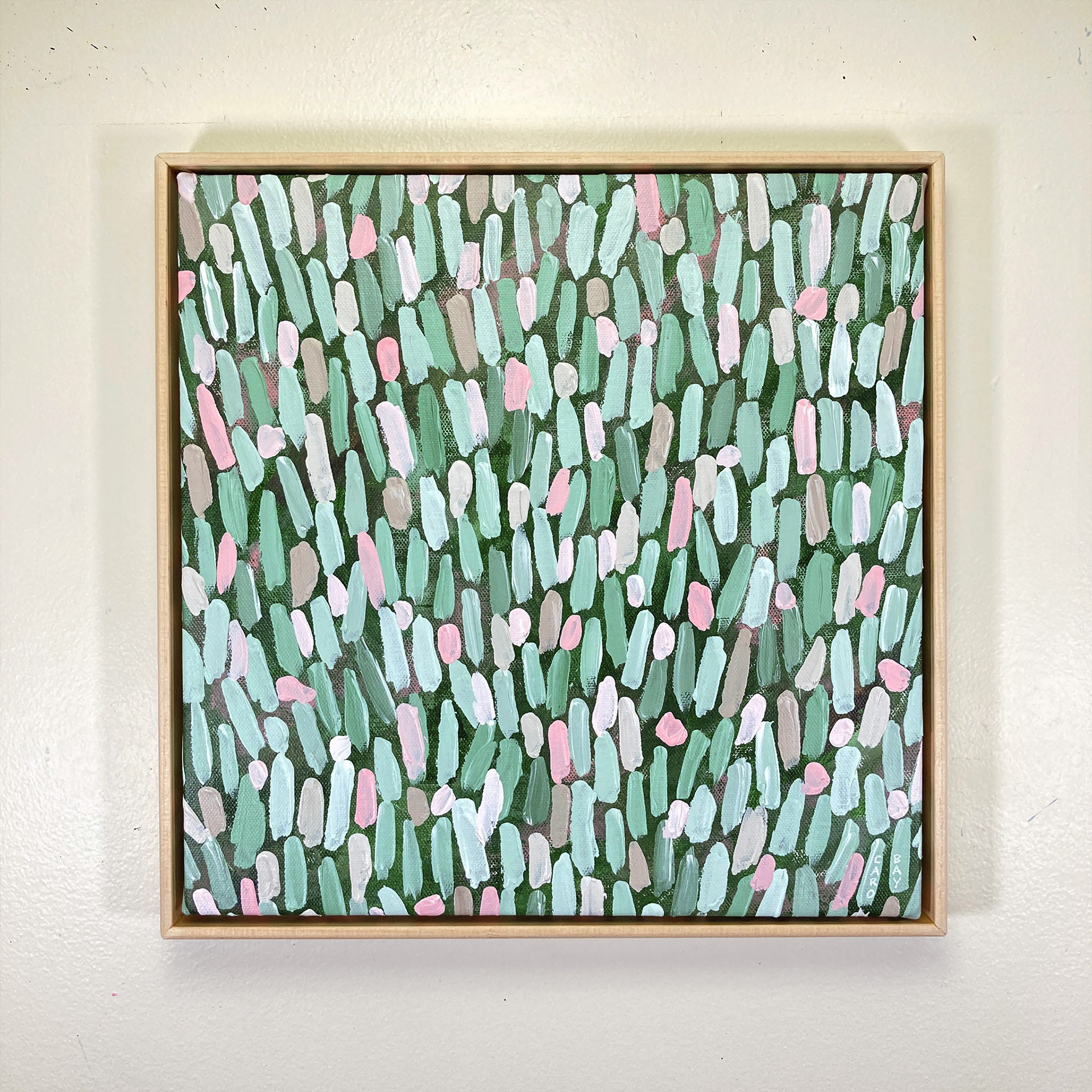 Sur le mur - Vue de devant