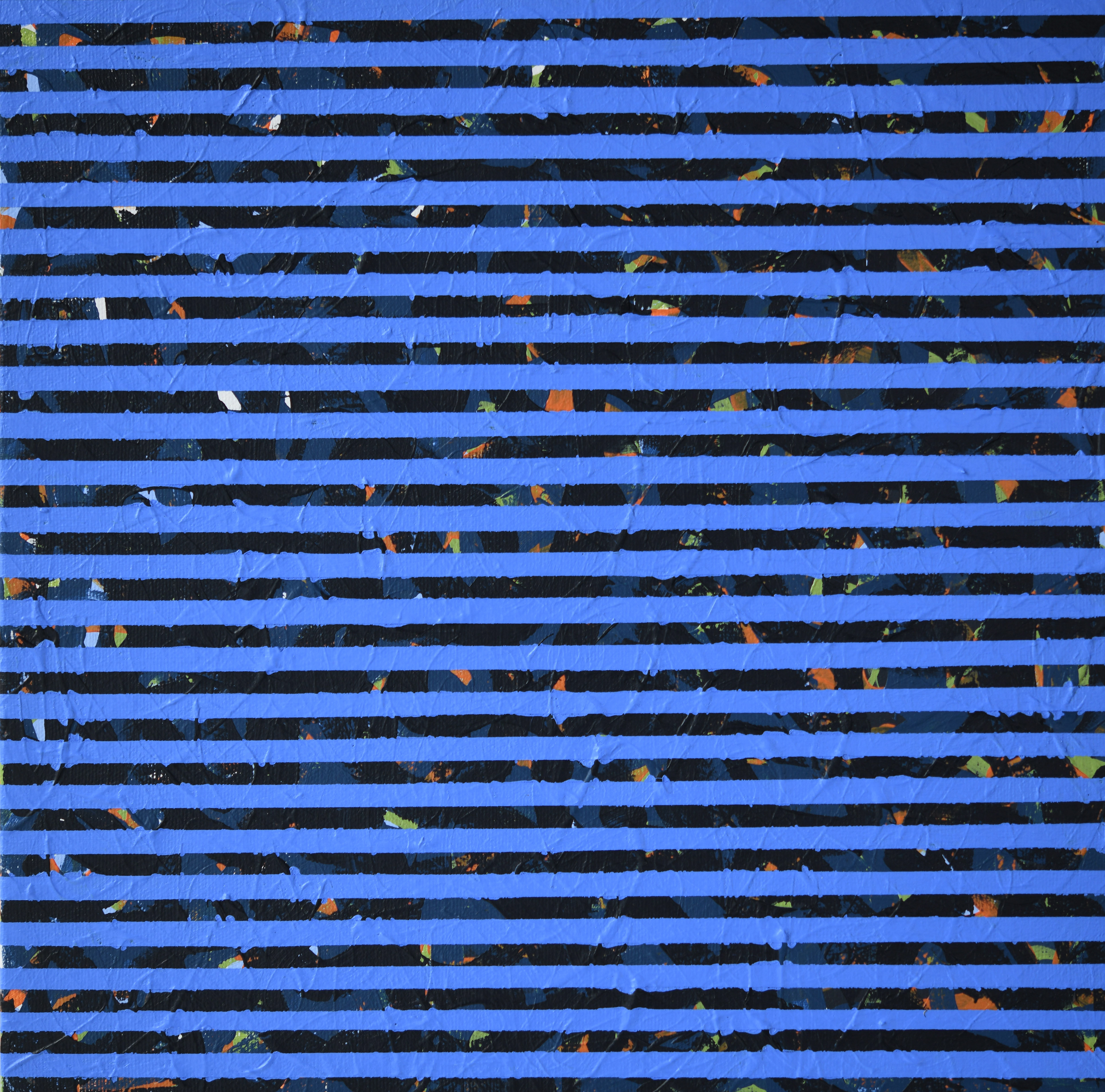 Transparence paysagère 2 _2020 (acrylique sur toile : 40 X 40 cm - 16 X 16 pouces - Vendue